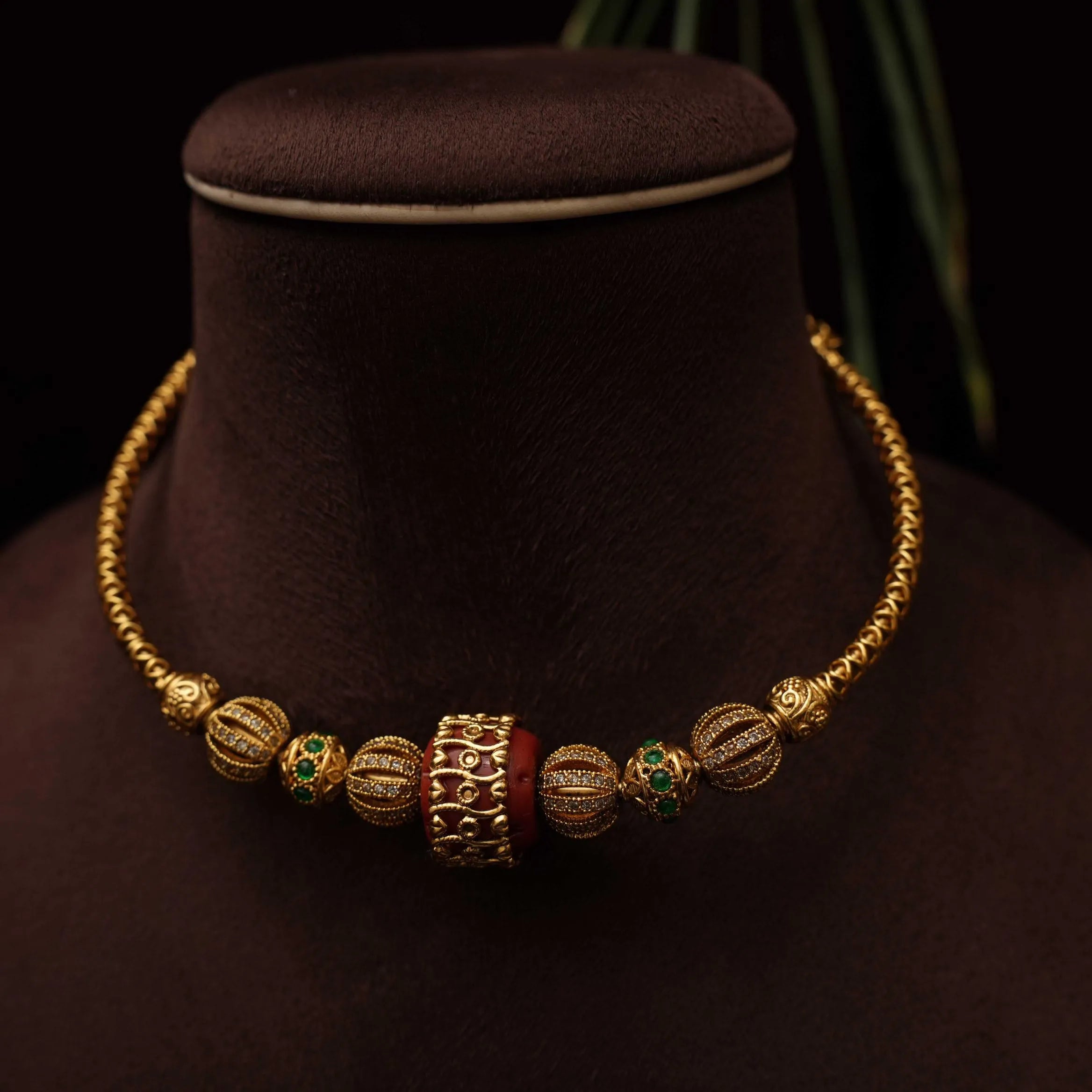 Hemu Antique Necklace - Rimli Boutique