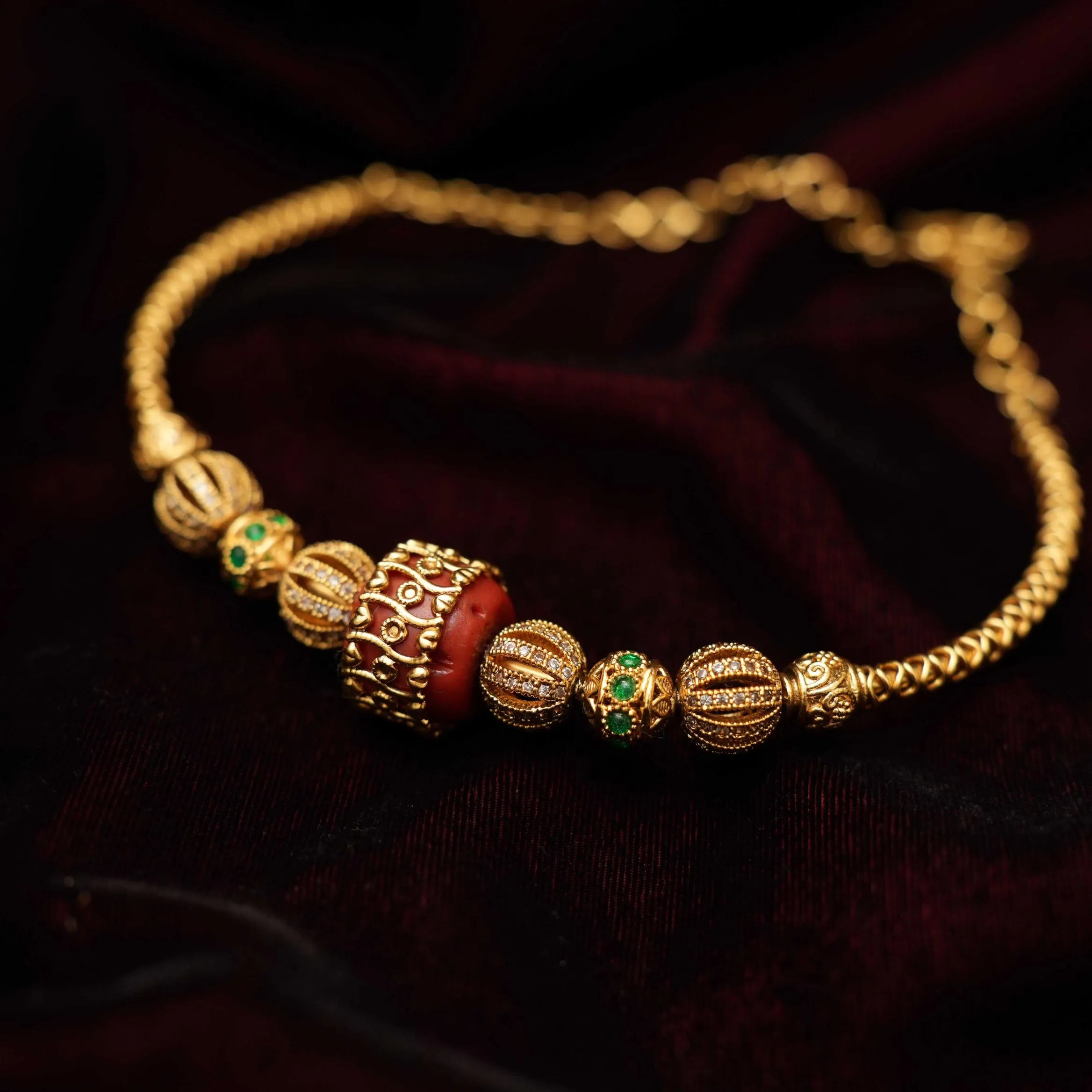 Hemu Antique Necklace - Rimli Boutique