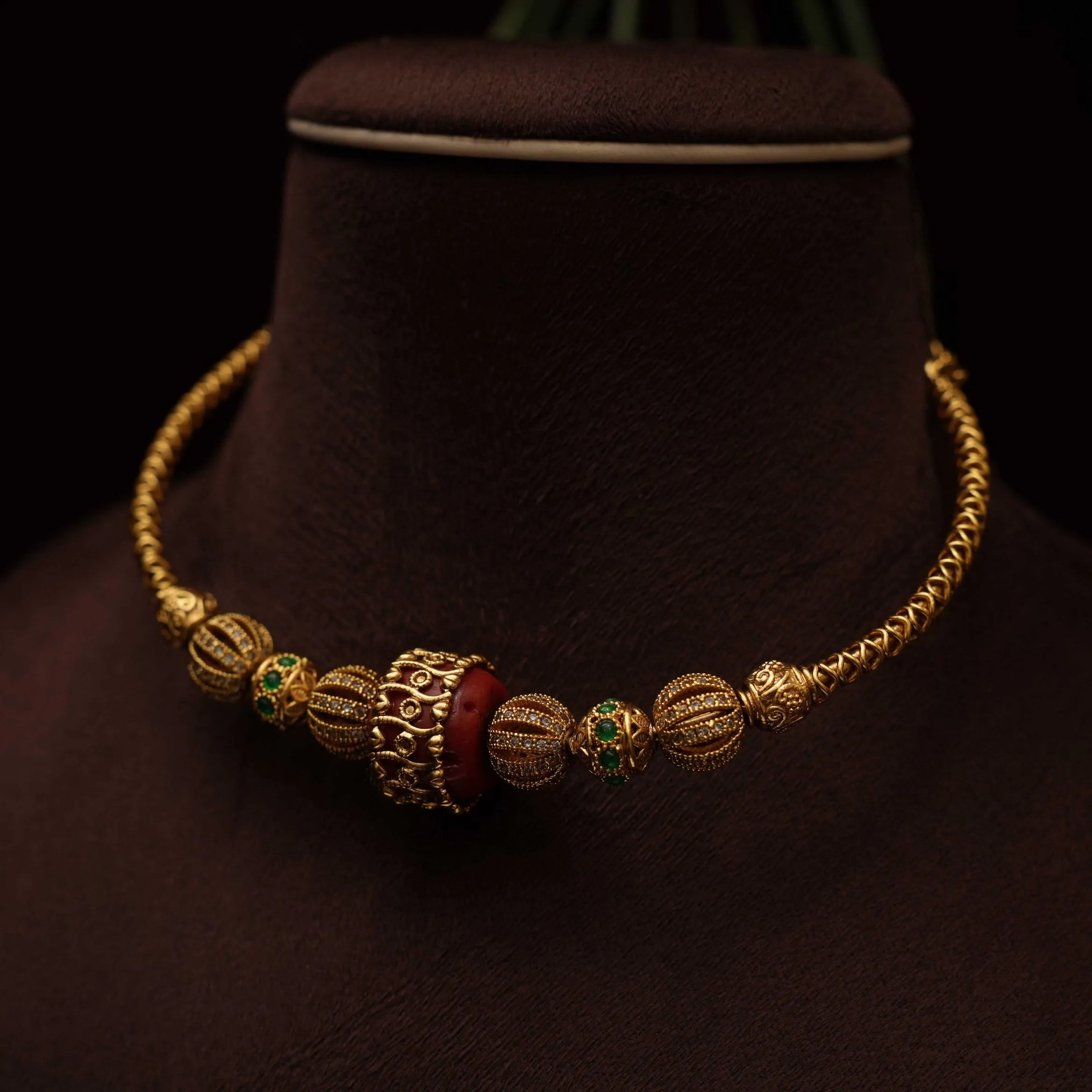 Hemu Antique Necklace - Rimli Boutique