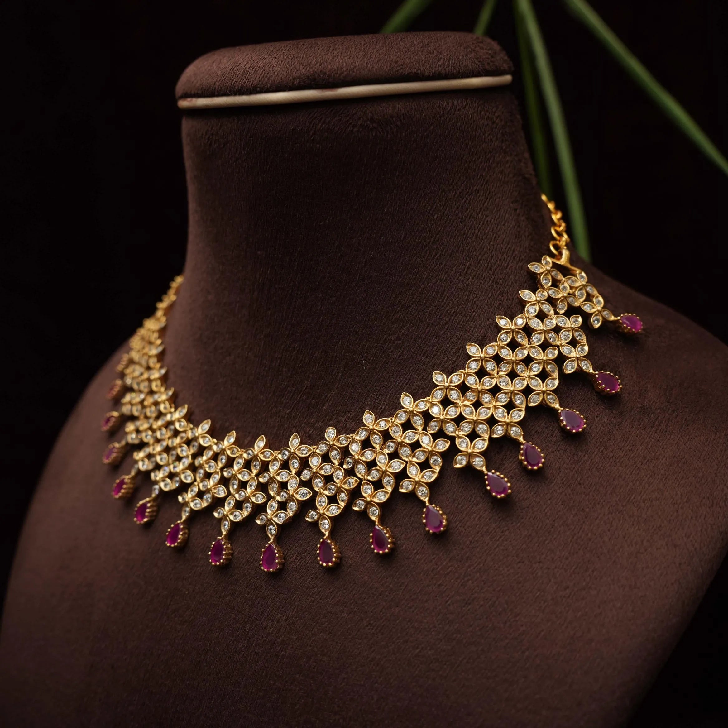 Hetvik Silver Necklace - Rimli Boutique