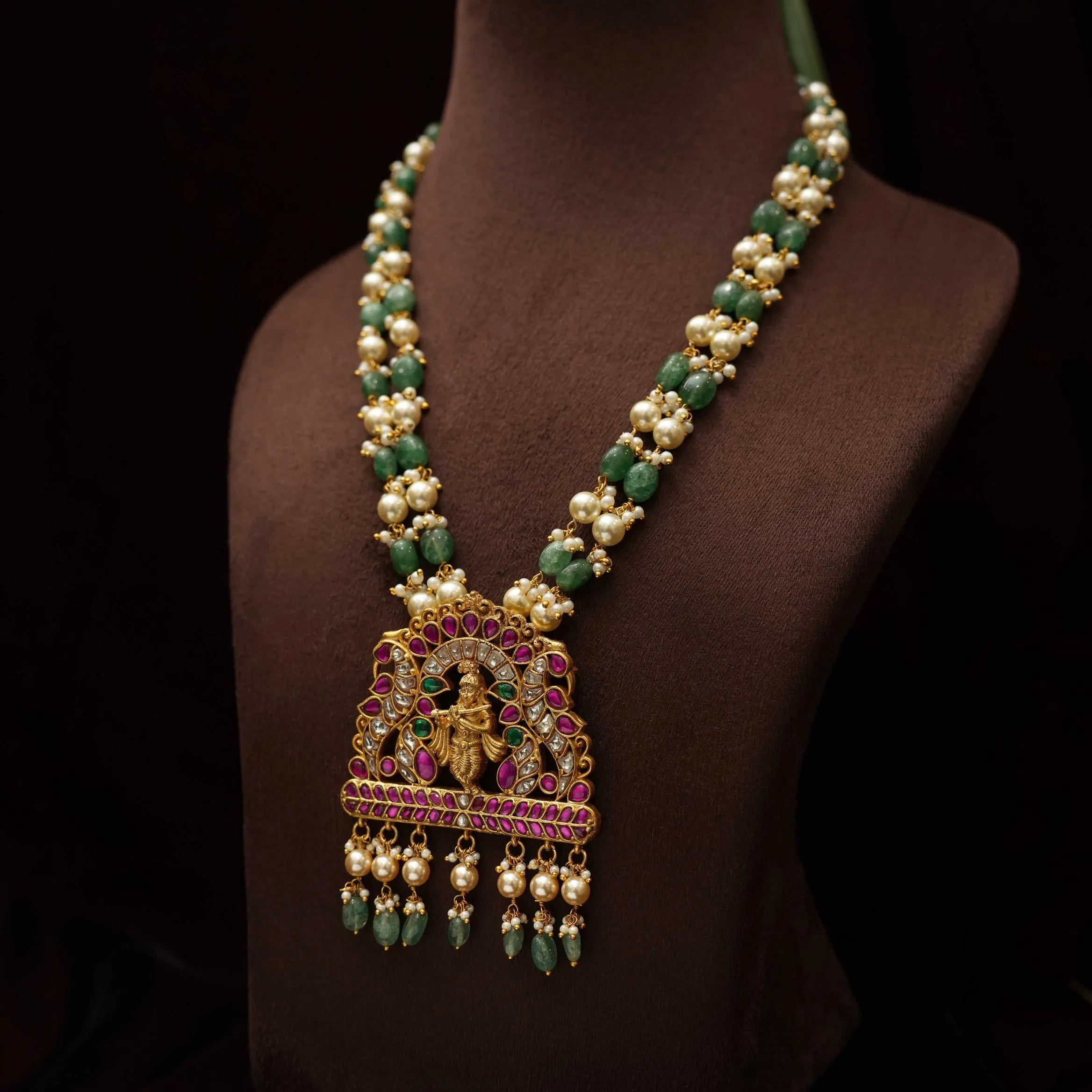 Himani Polki Beaded Necklace