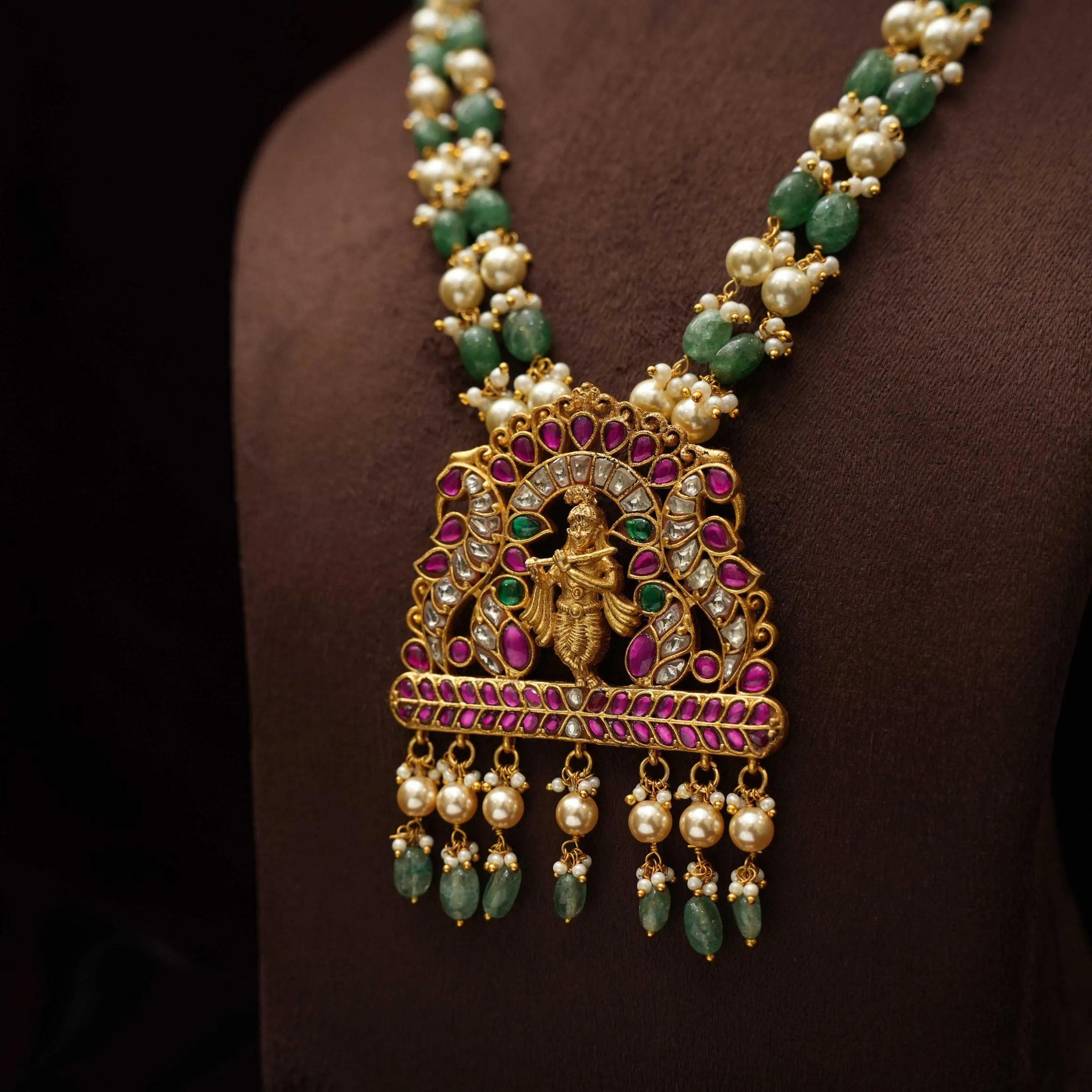 Himani Polki Beaded Necklace