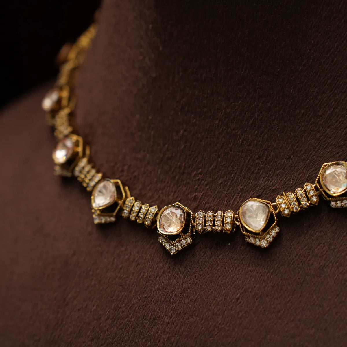 Himari Victorian Kundan Necklace