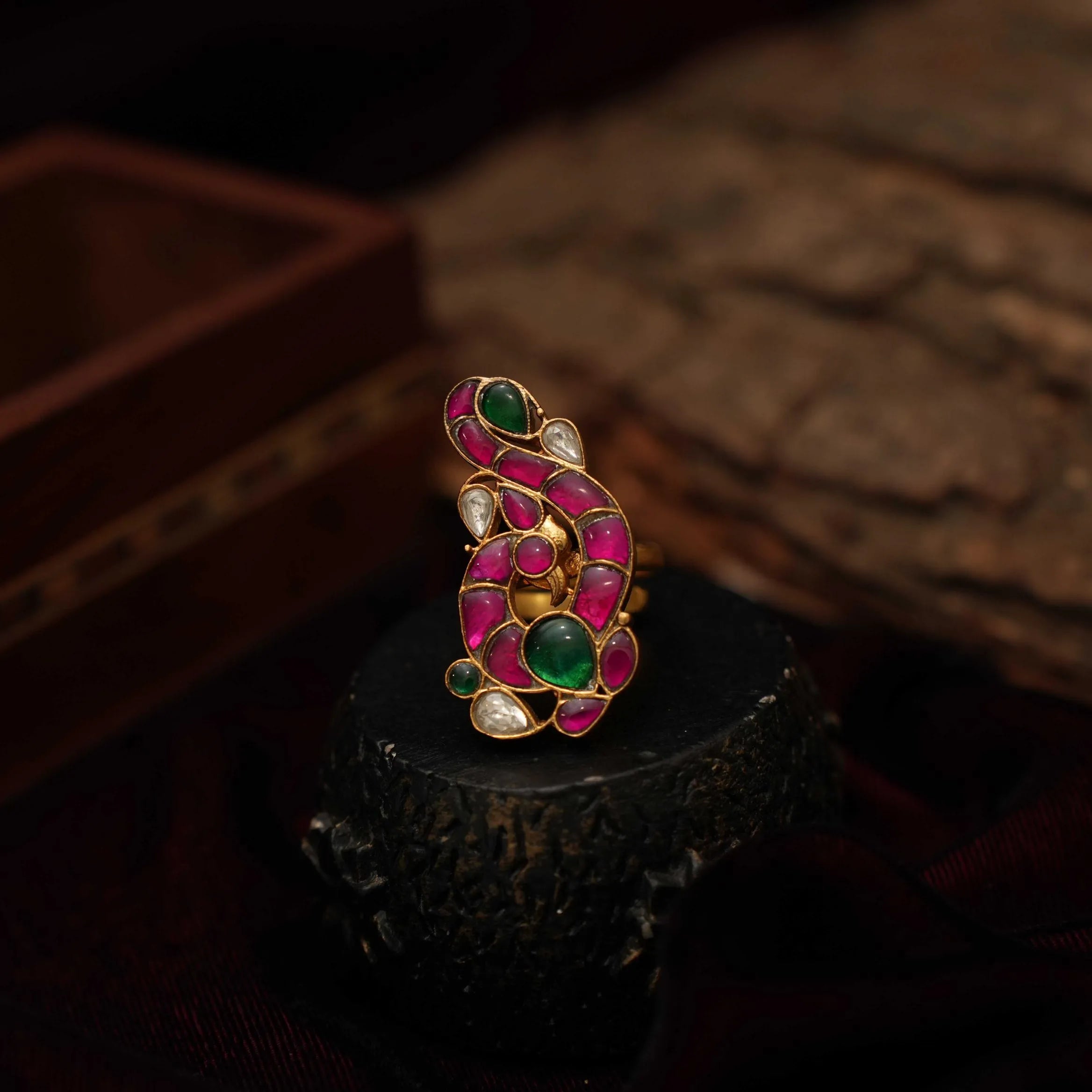 Hira Polki Ring - Rimli Boutique