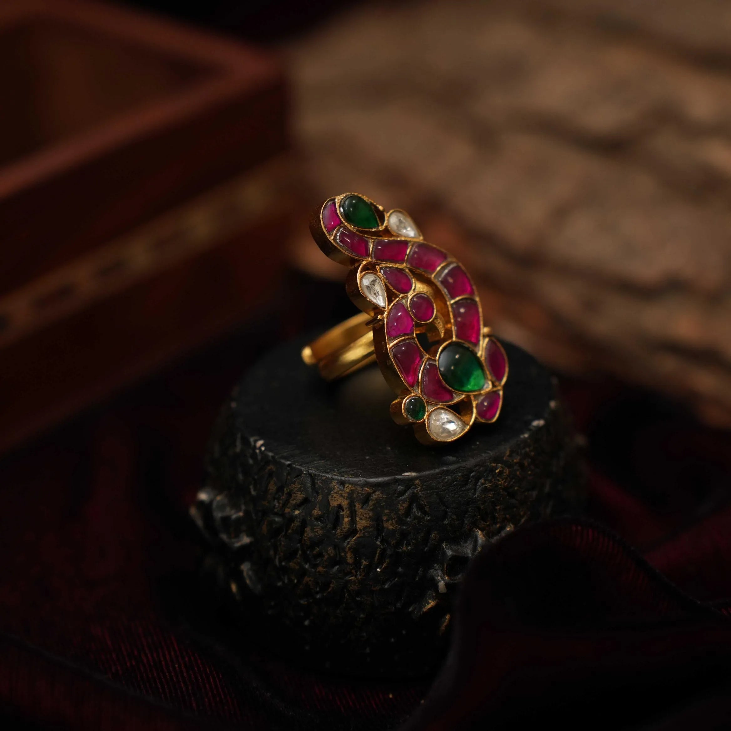 Hira Polki Ring - Rimli Boutique