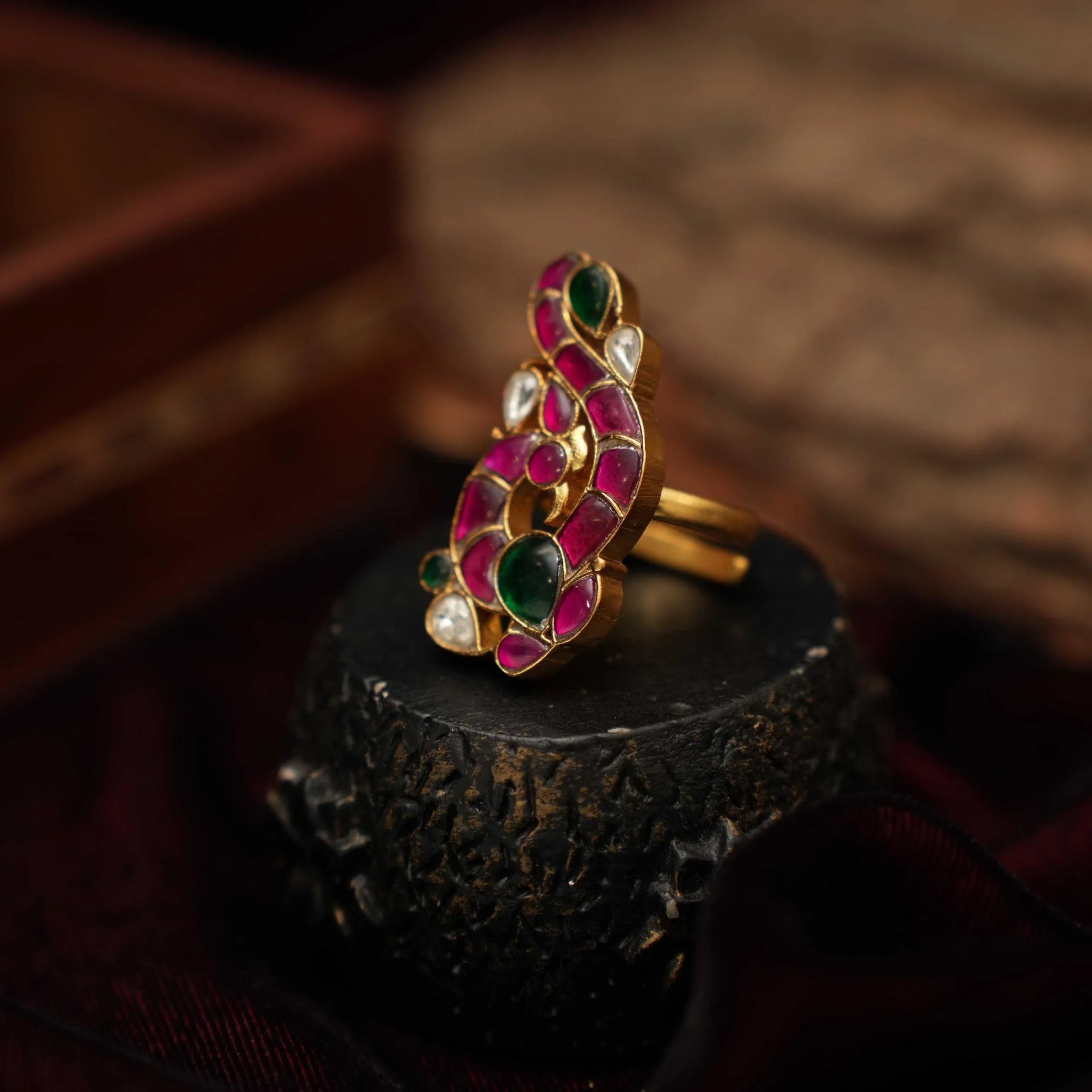 Hira Polki Ring - Rimli Boutique