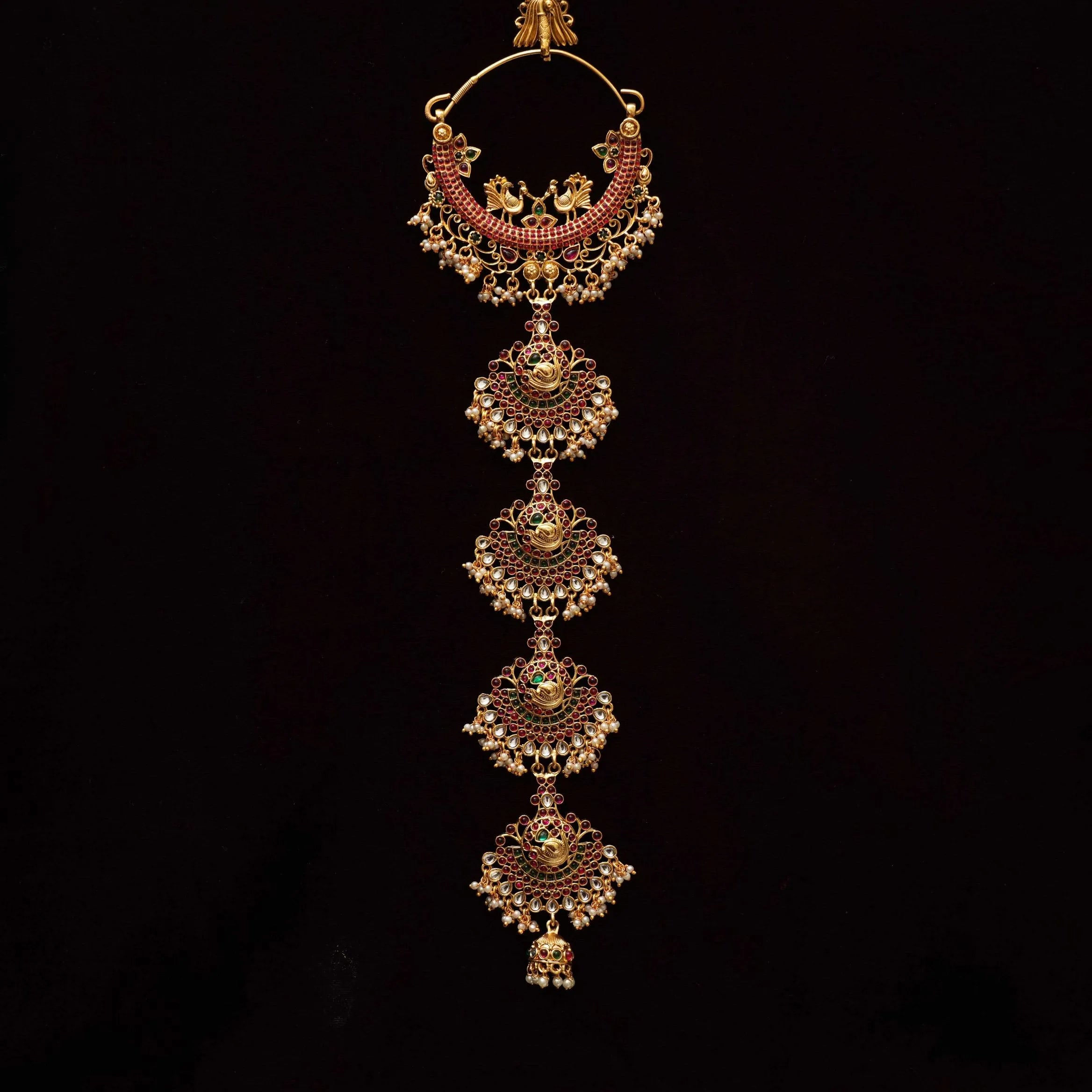 Hiral Antique Jada Billai/ Hair Brooch