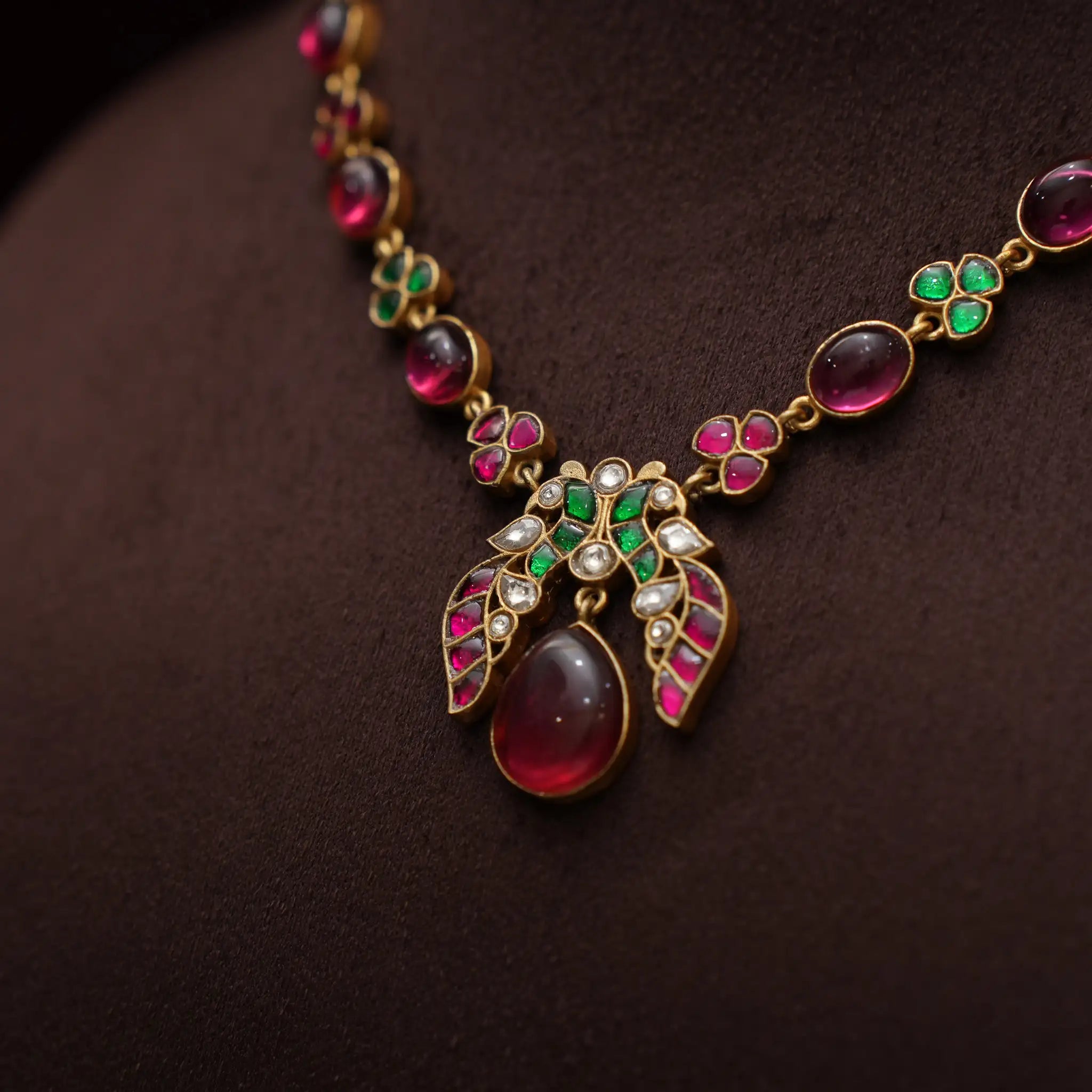 Hradini Polki Necklace - Jane