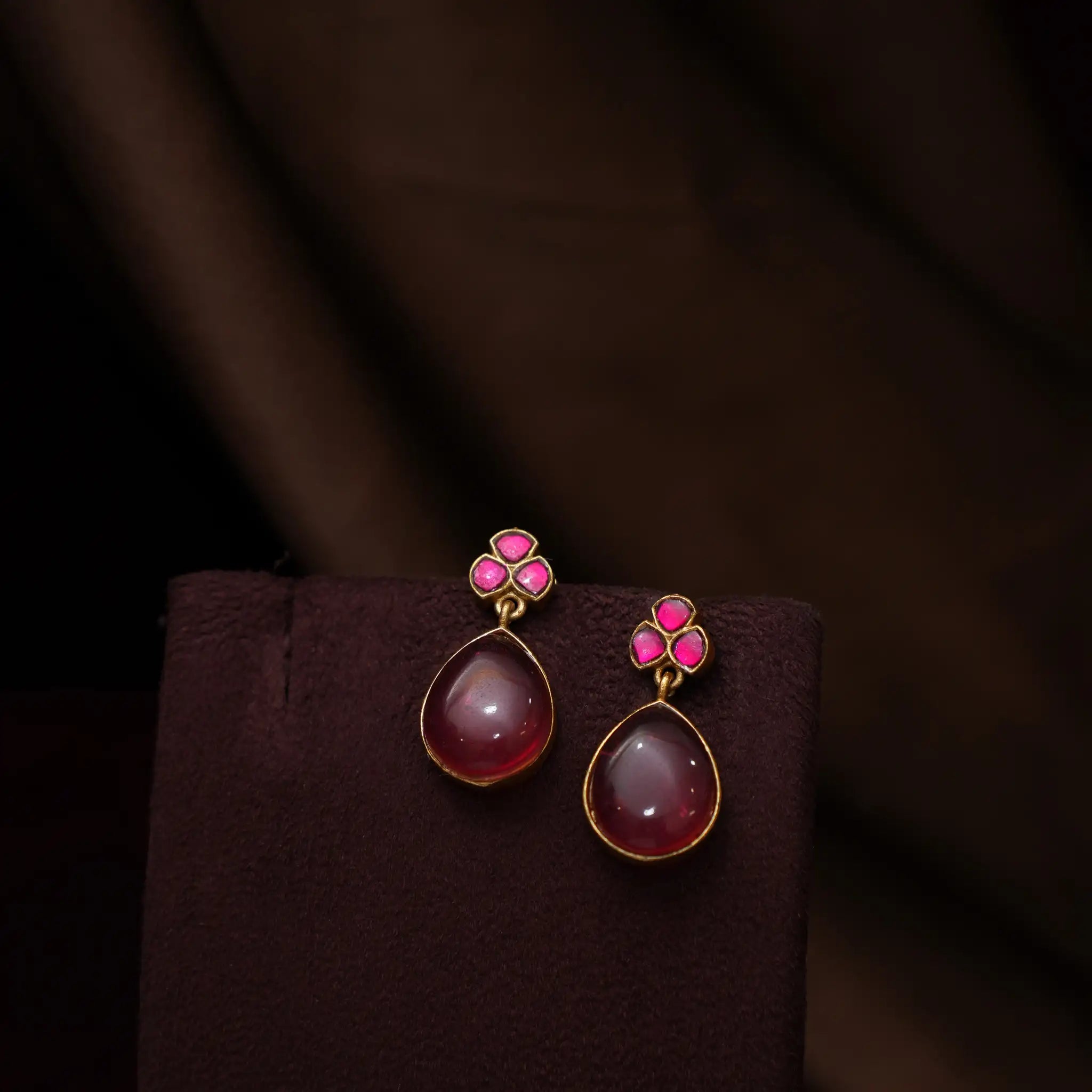 Hradini Polki Necklace - Luna
