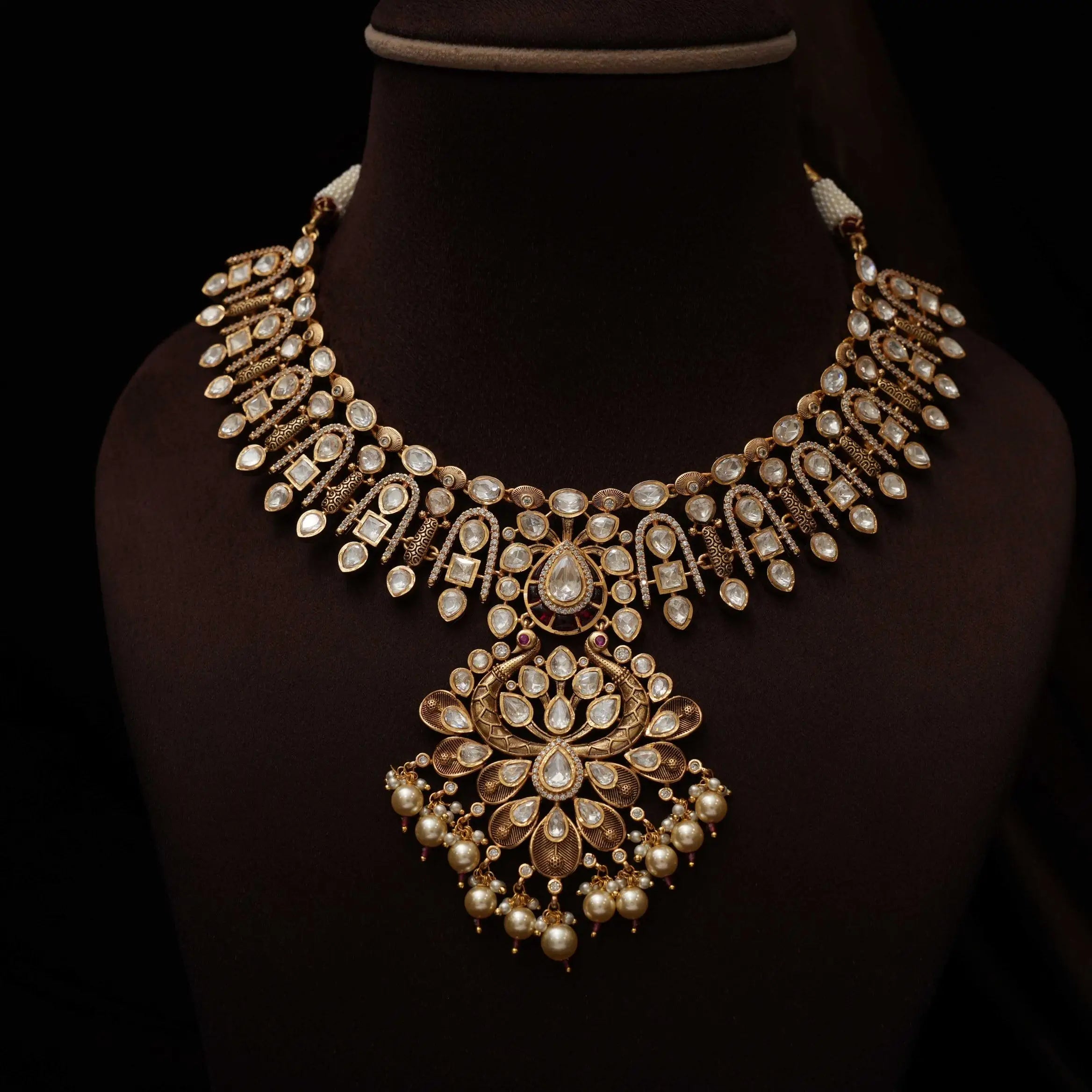 Hruhani Kundan Necklace