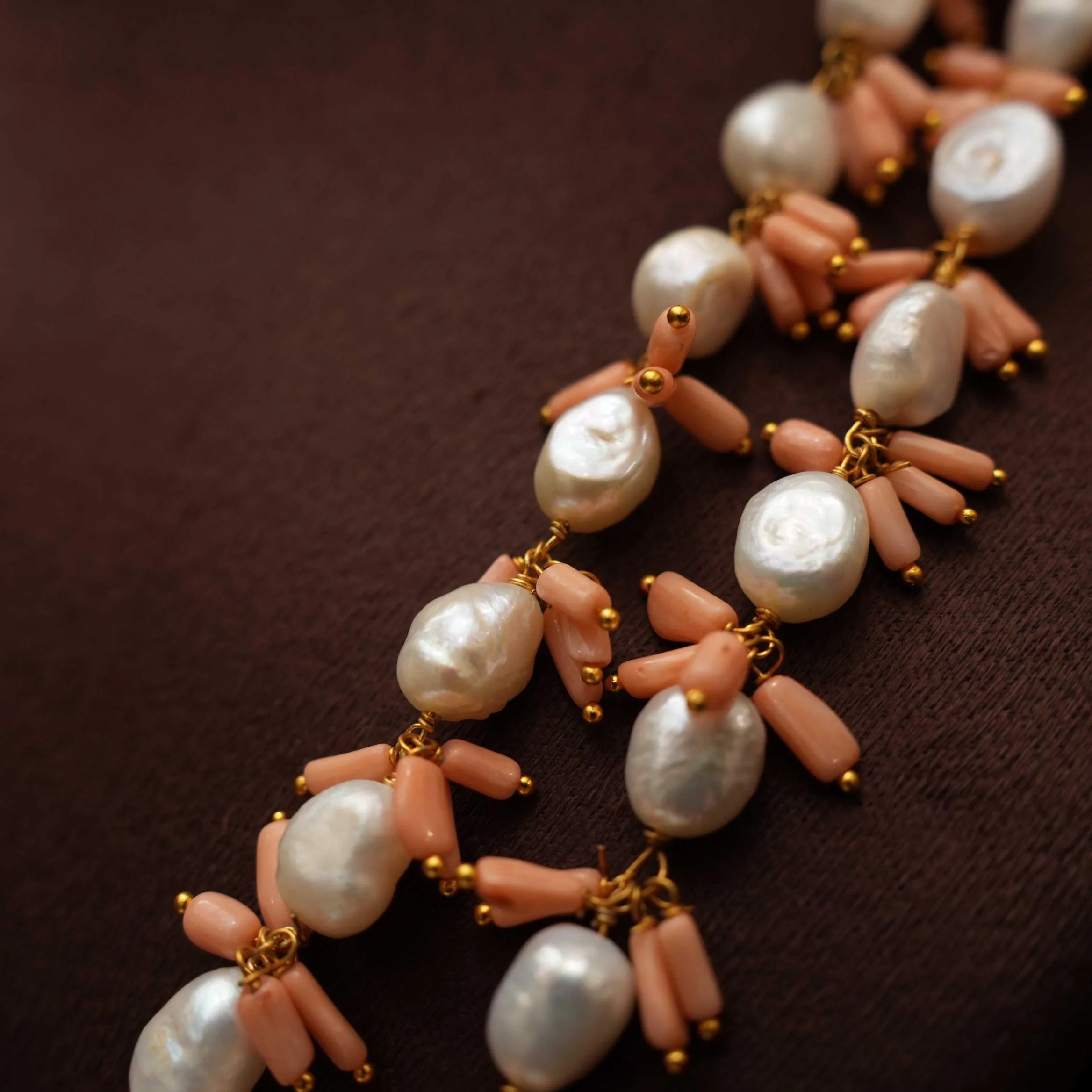 Hrutvi Beaded Necklace - Rimli Boutique