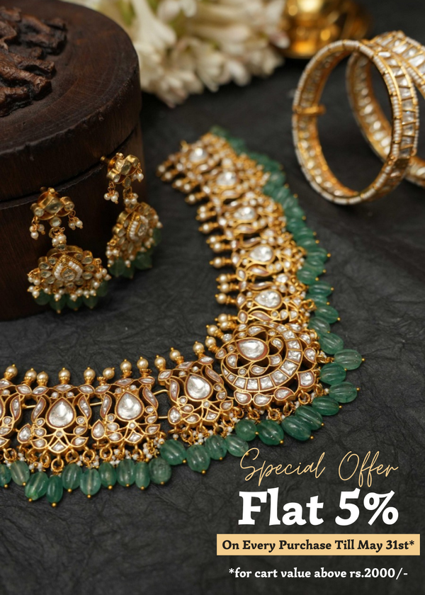 Rimli Boutique | Kundan Polki 925 Silver Designer Jewelry | Chennai