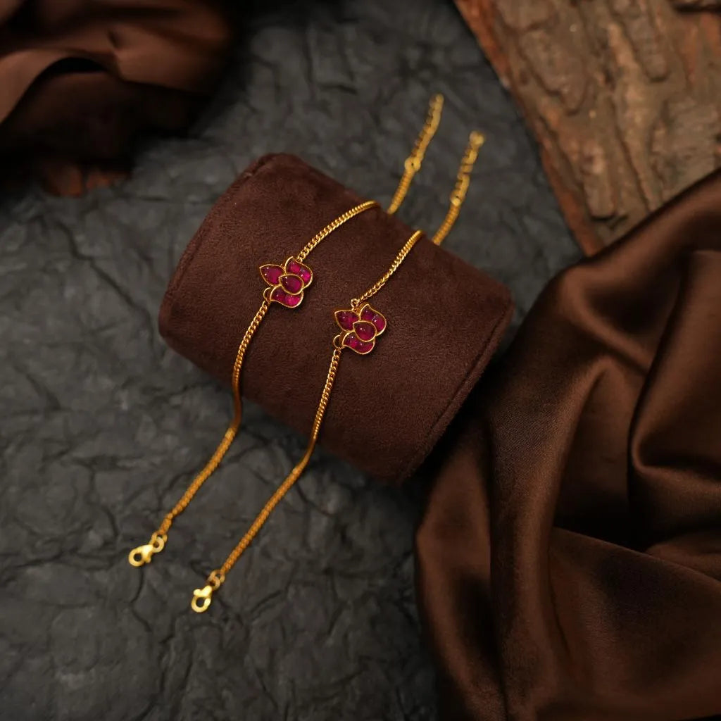 Ilakiya Silver Anklets