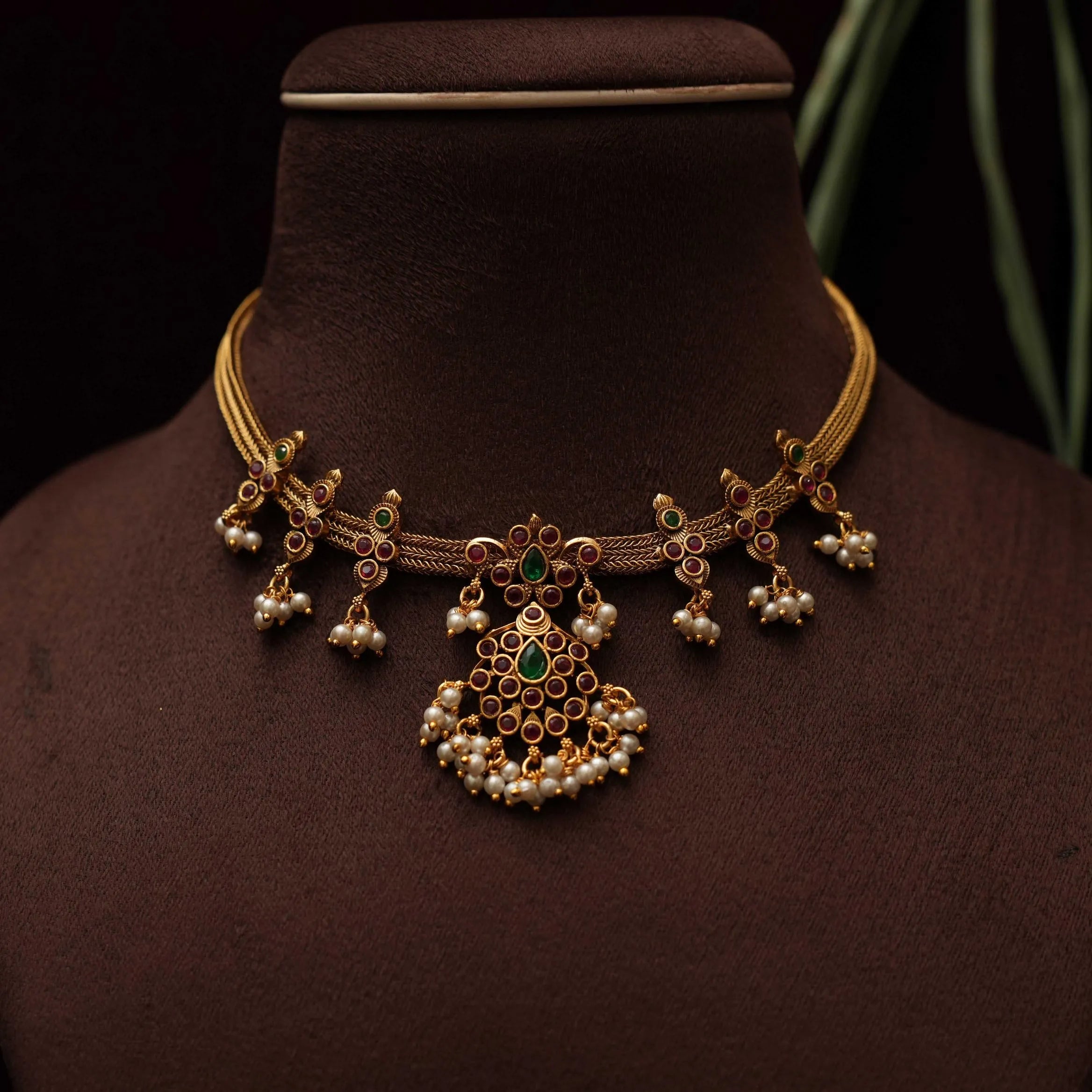 Iman Antique Necklace - Rimli Boutique