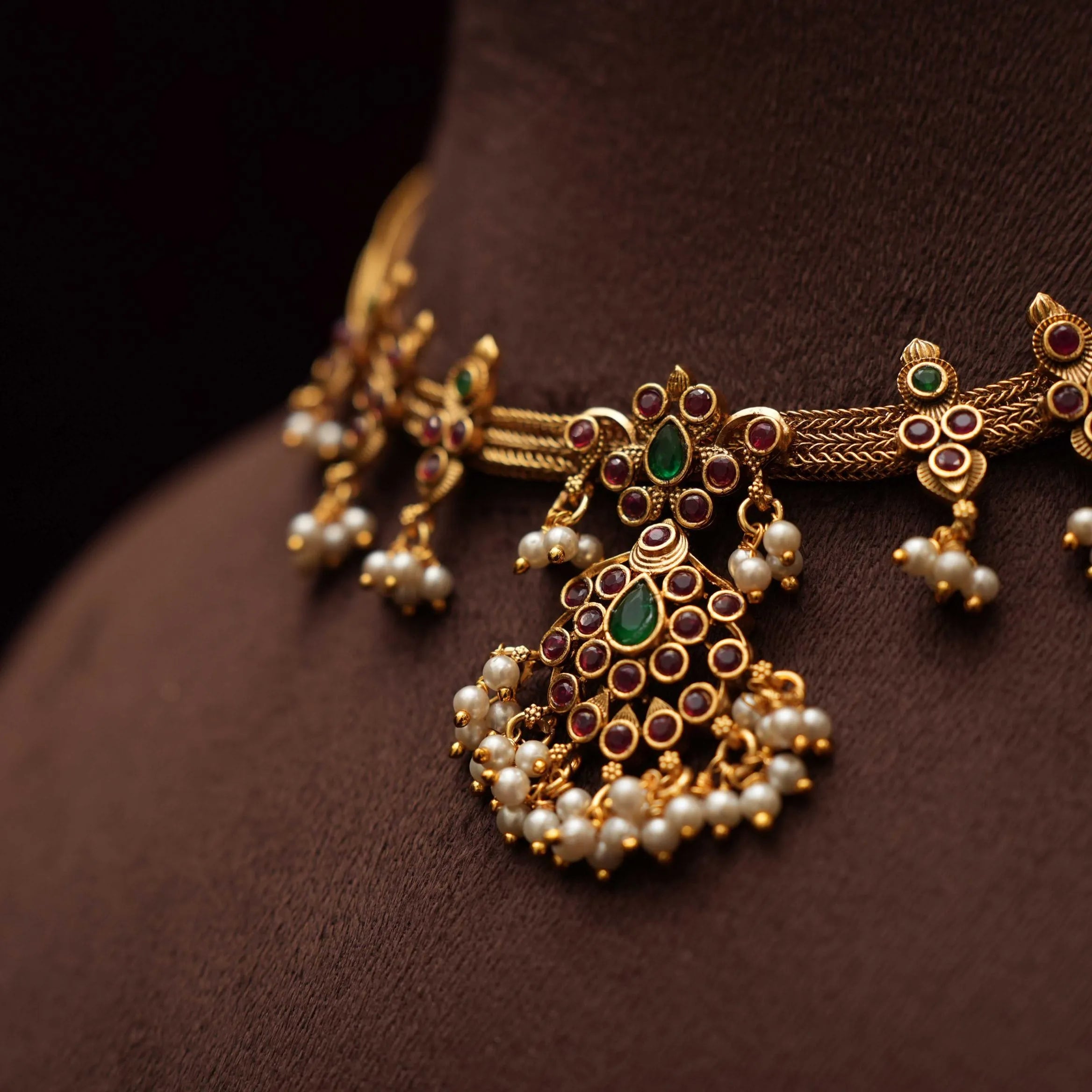 Iman Antique Necklace - Rimli Boutique