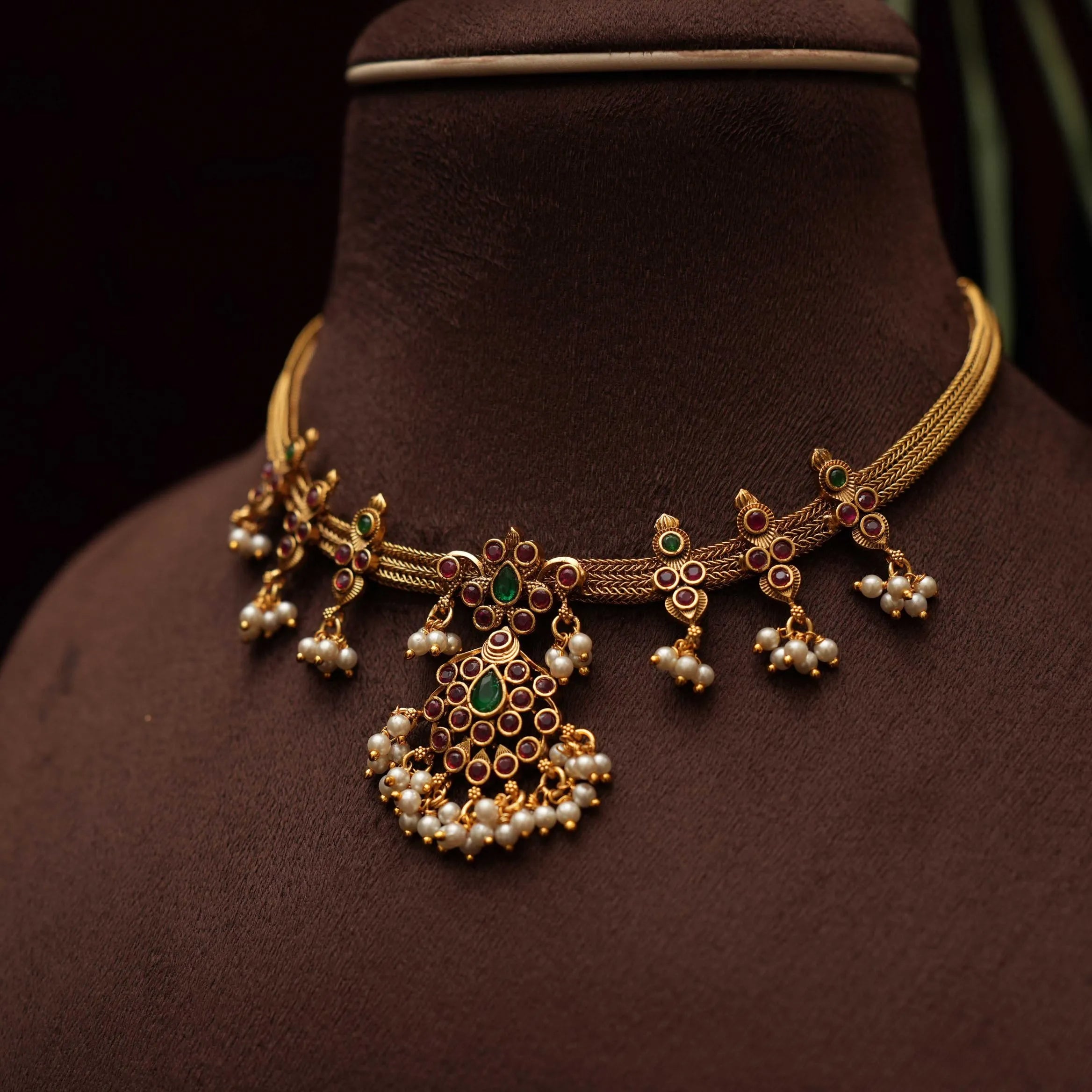 Iman Antique Necklace - Rimli Boutique