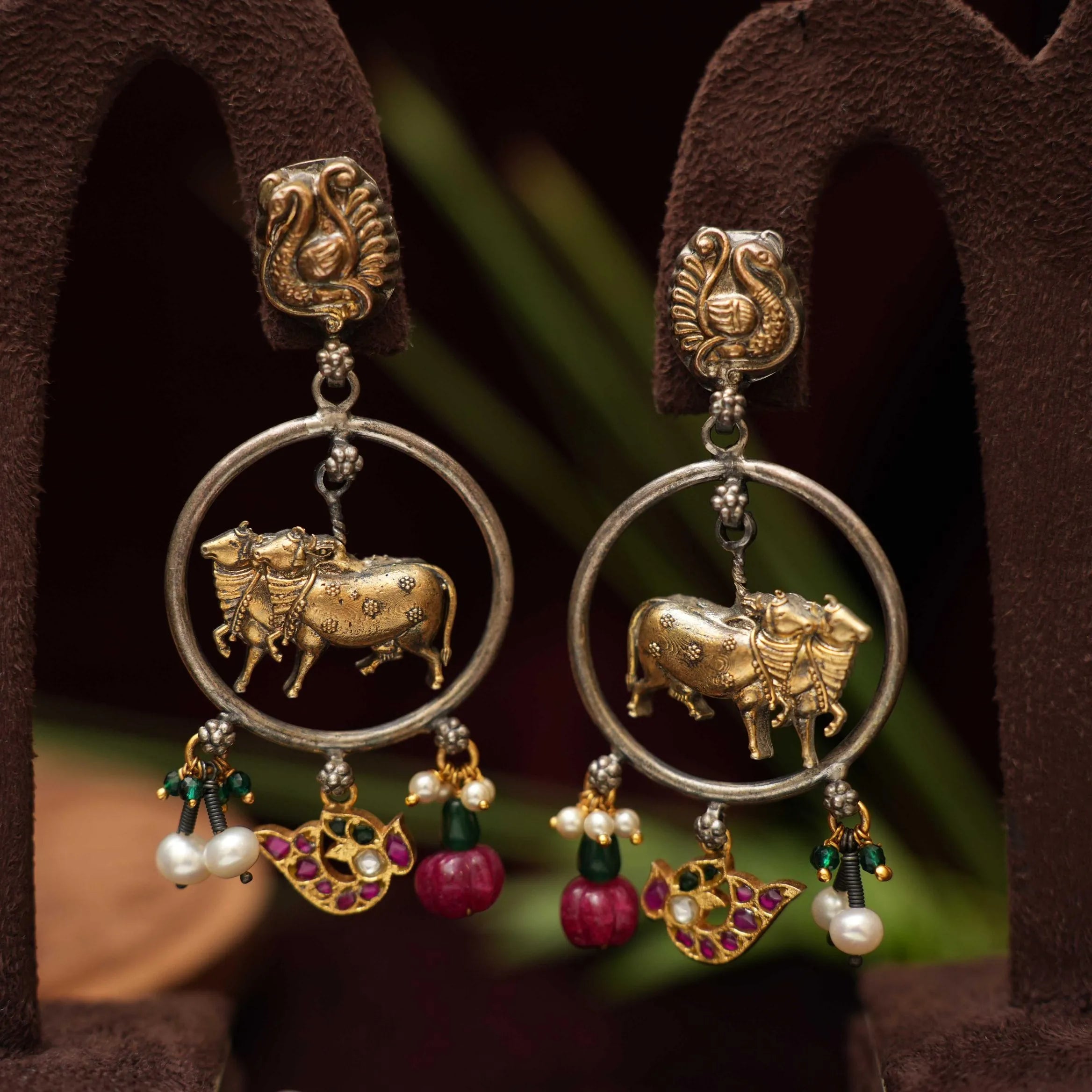 Iniya Silver Earrings - Rimli Boutique