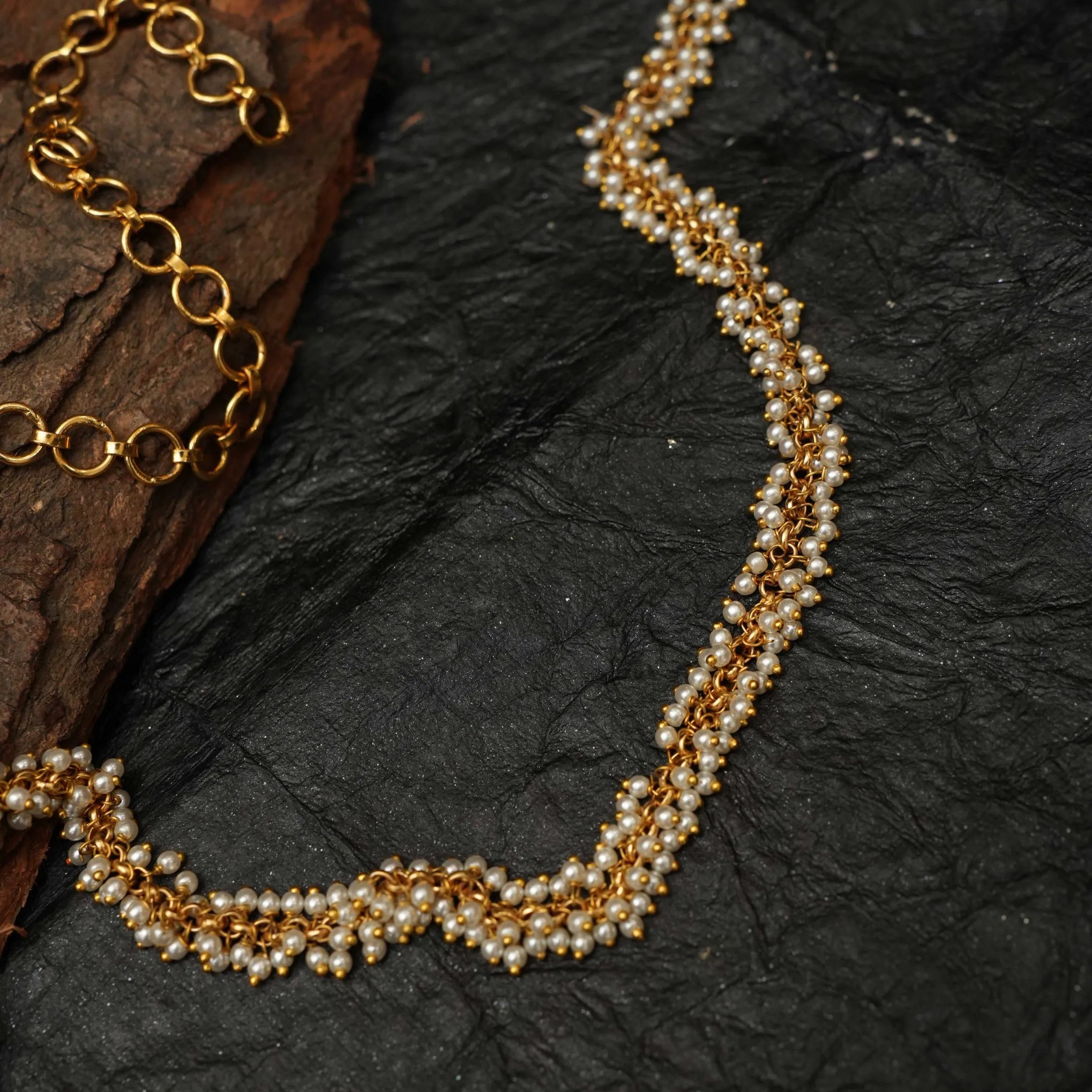 Irene Antique Pearl Hip Belt