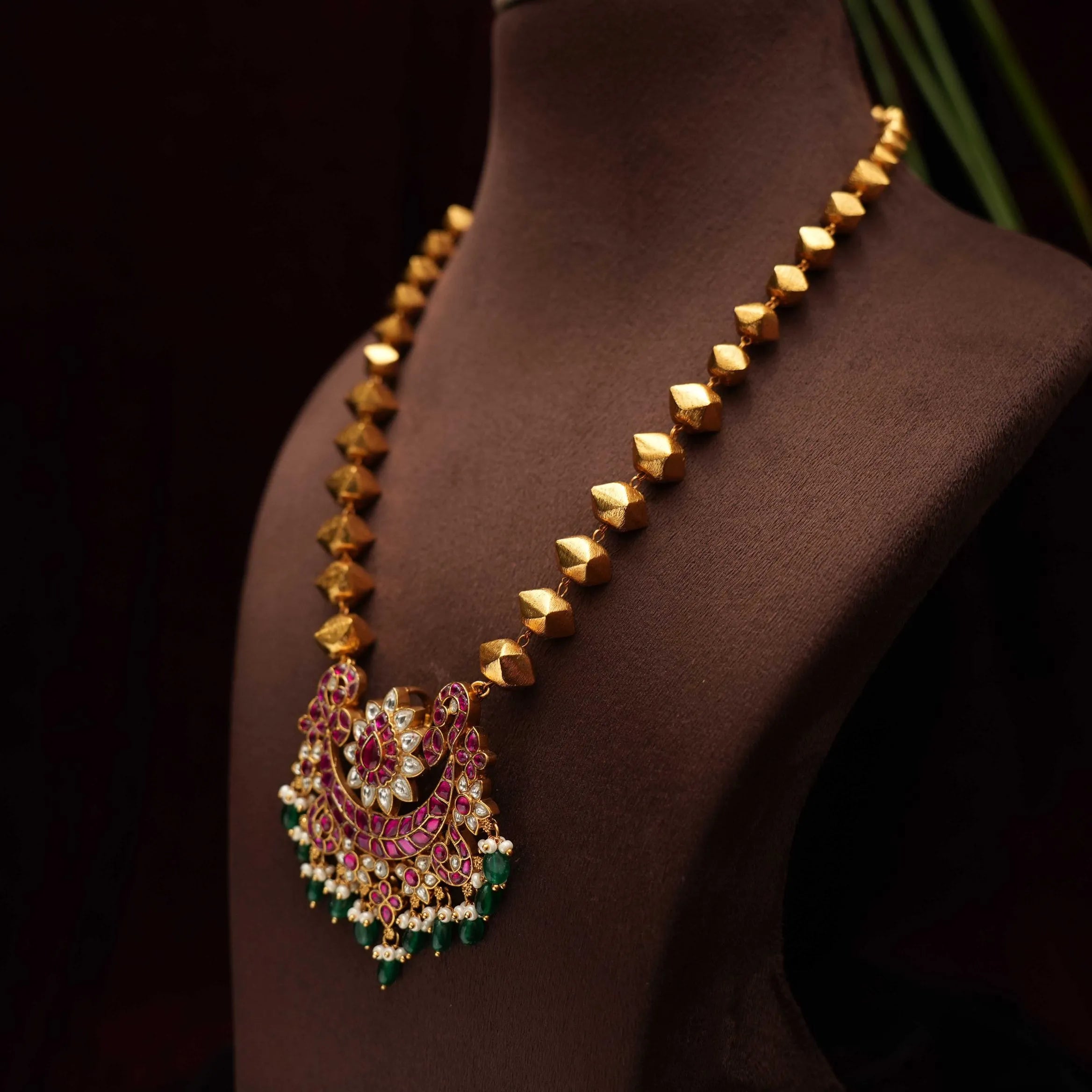 Isha Polki Necklace - Rimli Boutique