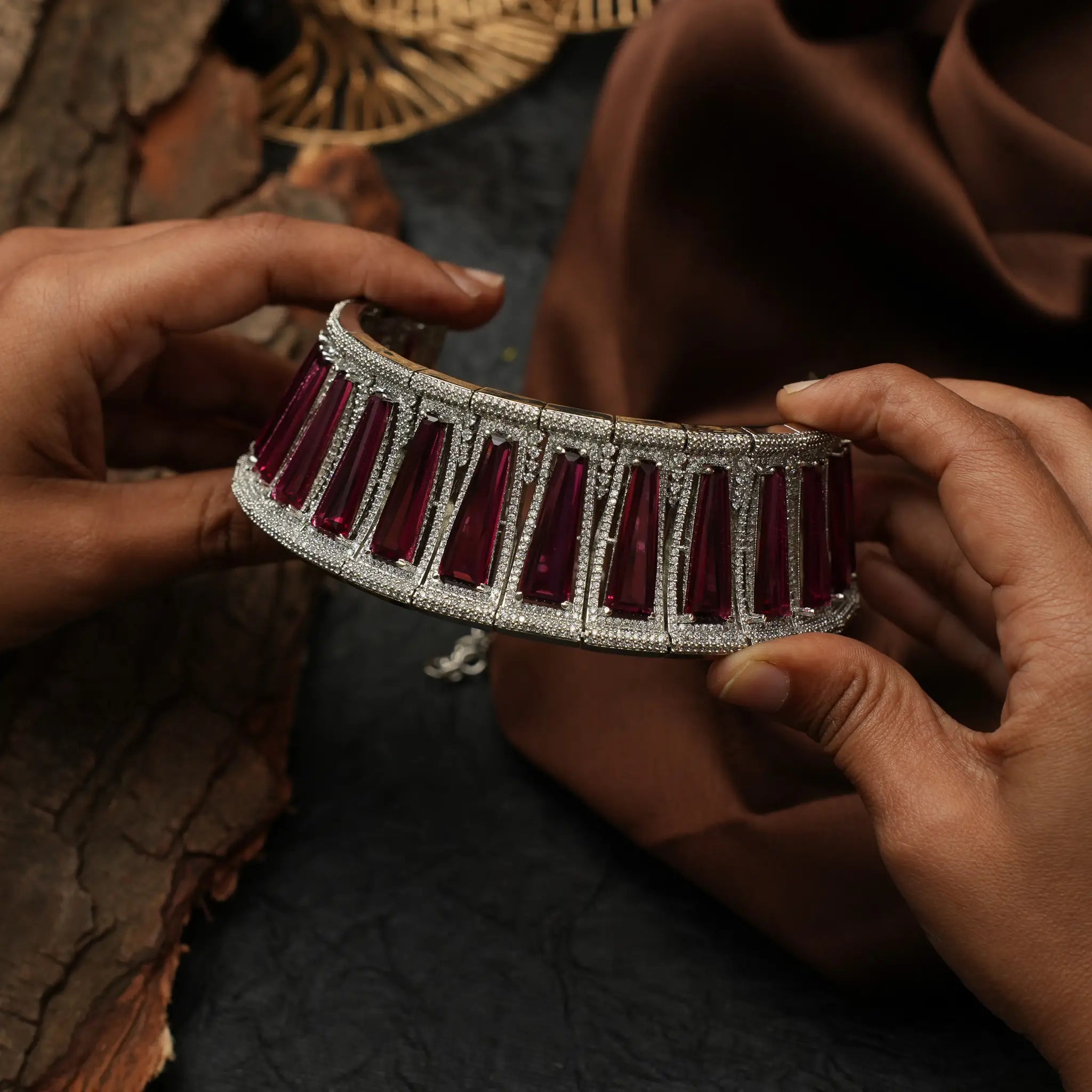 Isharvi Zircon Choker