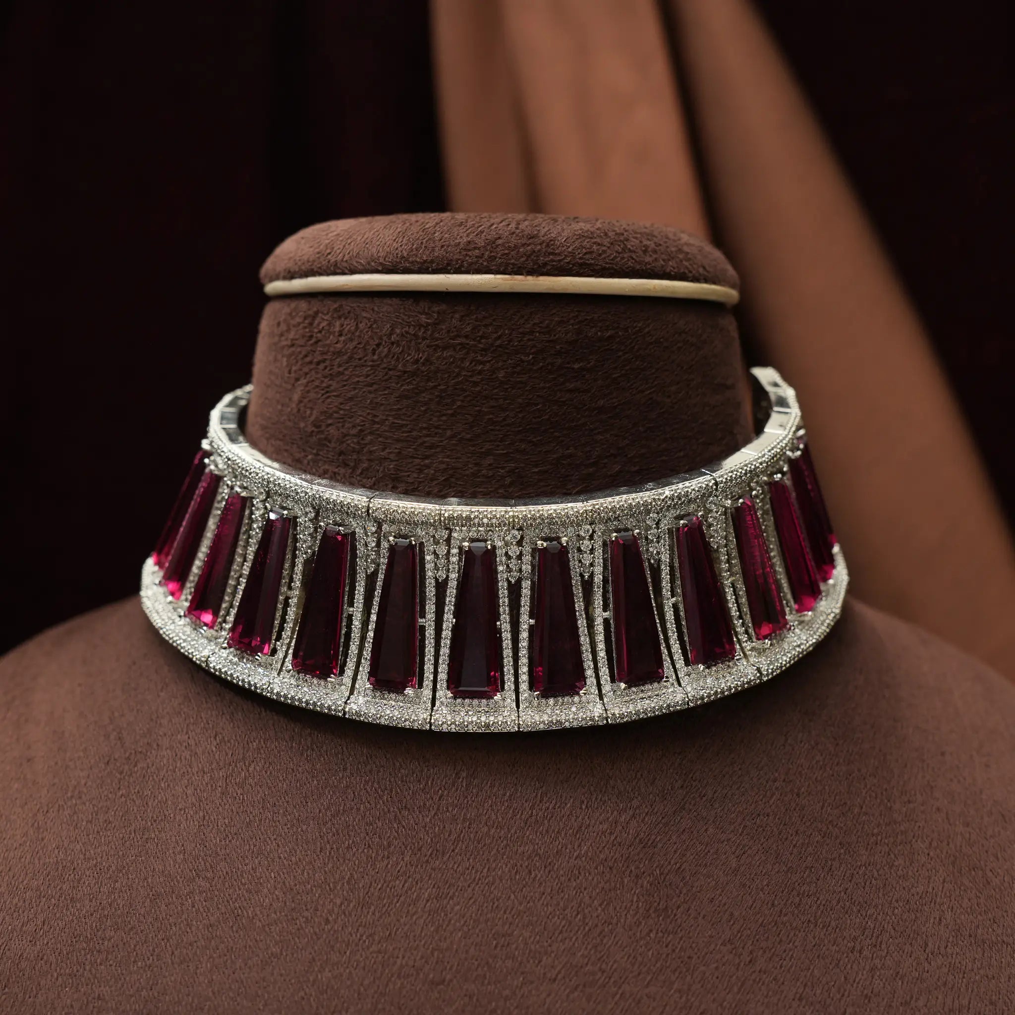 Isharvi Zircon Choker