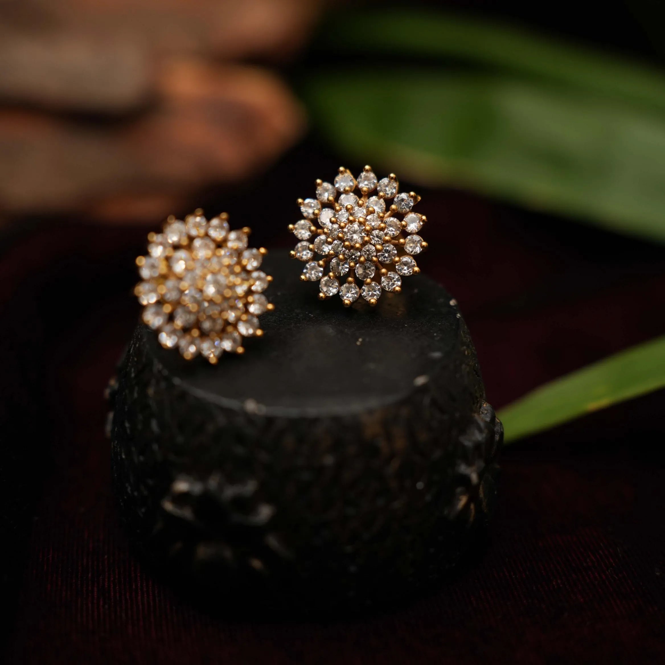 Ishi Zircon Ear Stud - Rimli Boutique