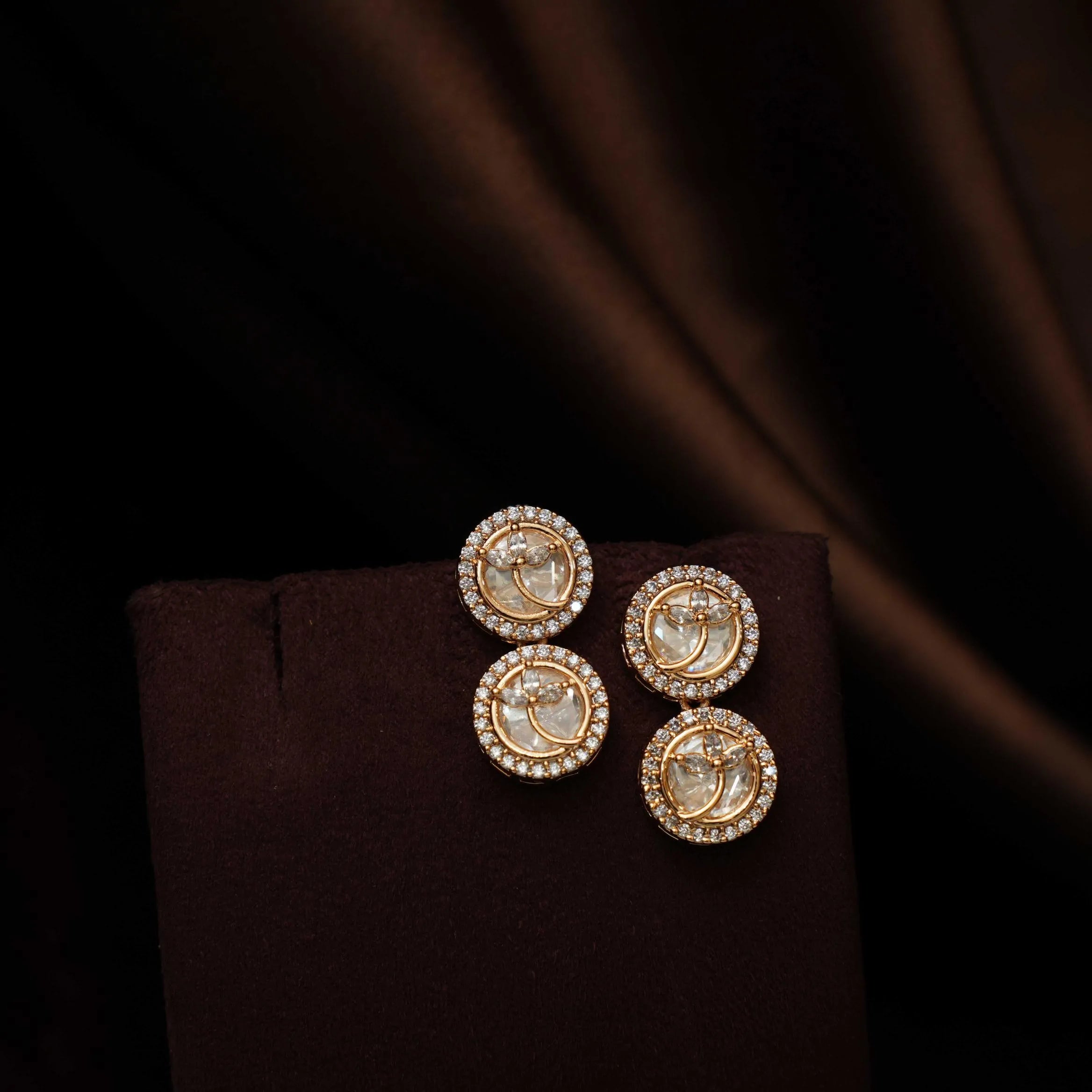 Ishita Polki Choker - White