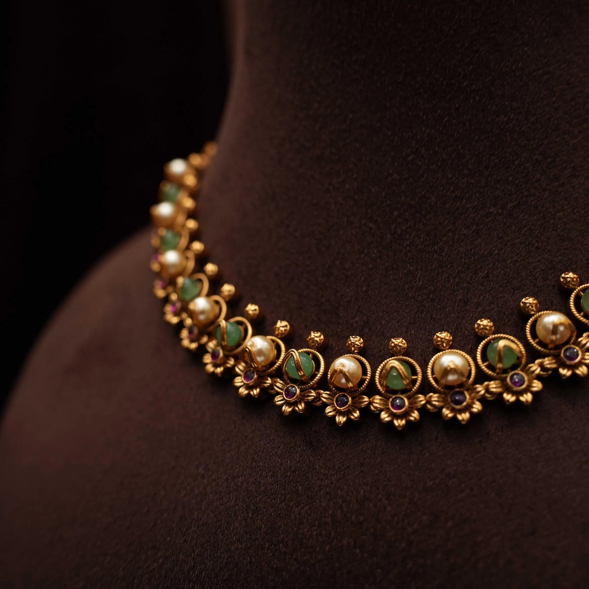 Iyla Antique Necklace - Short