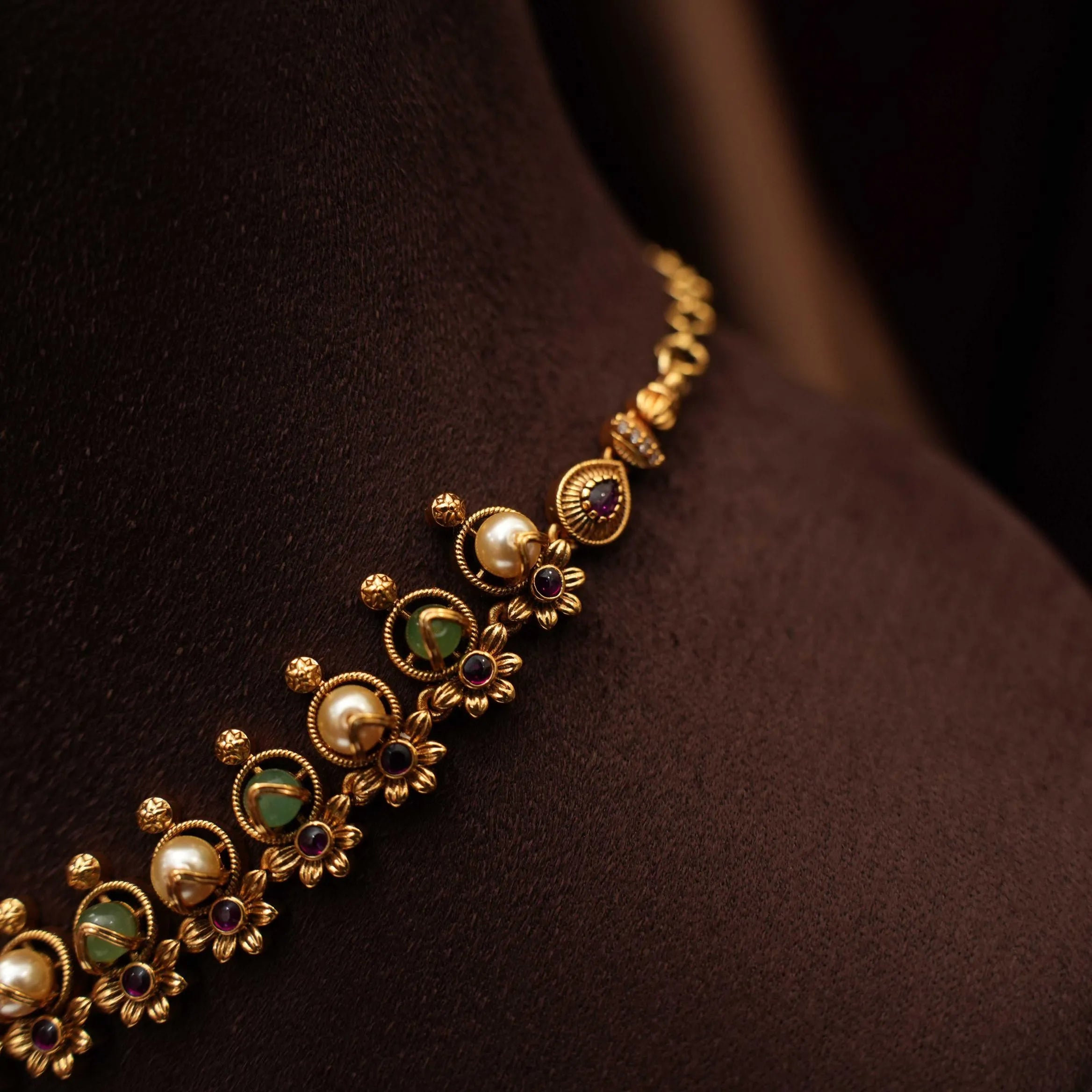 Iyla Antique Necklace - Short