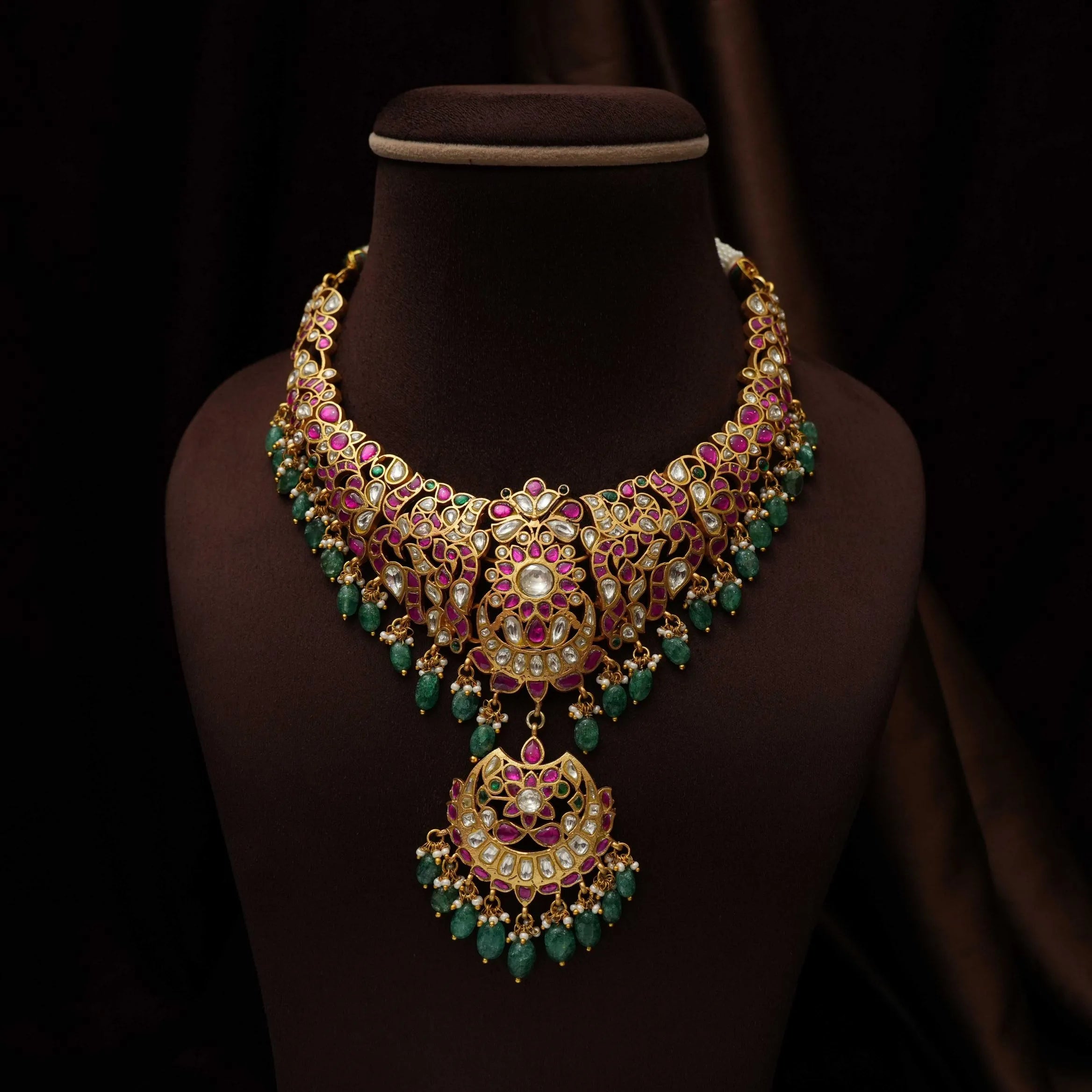Jabir Polki Necklace
