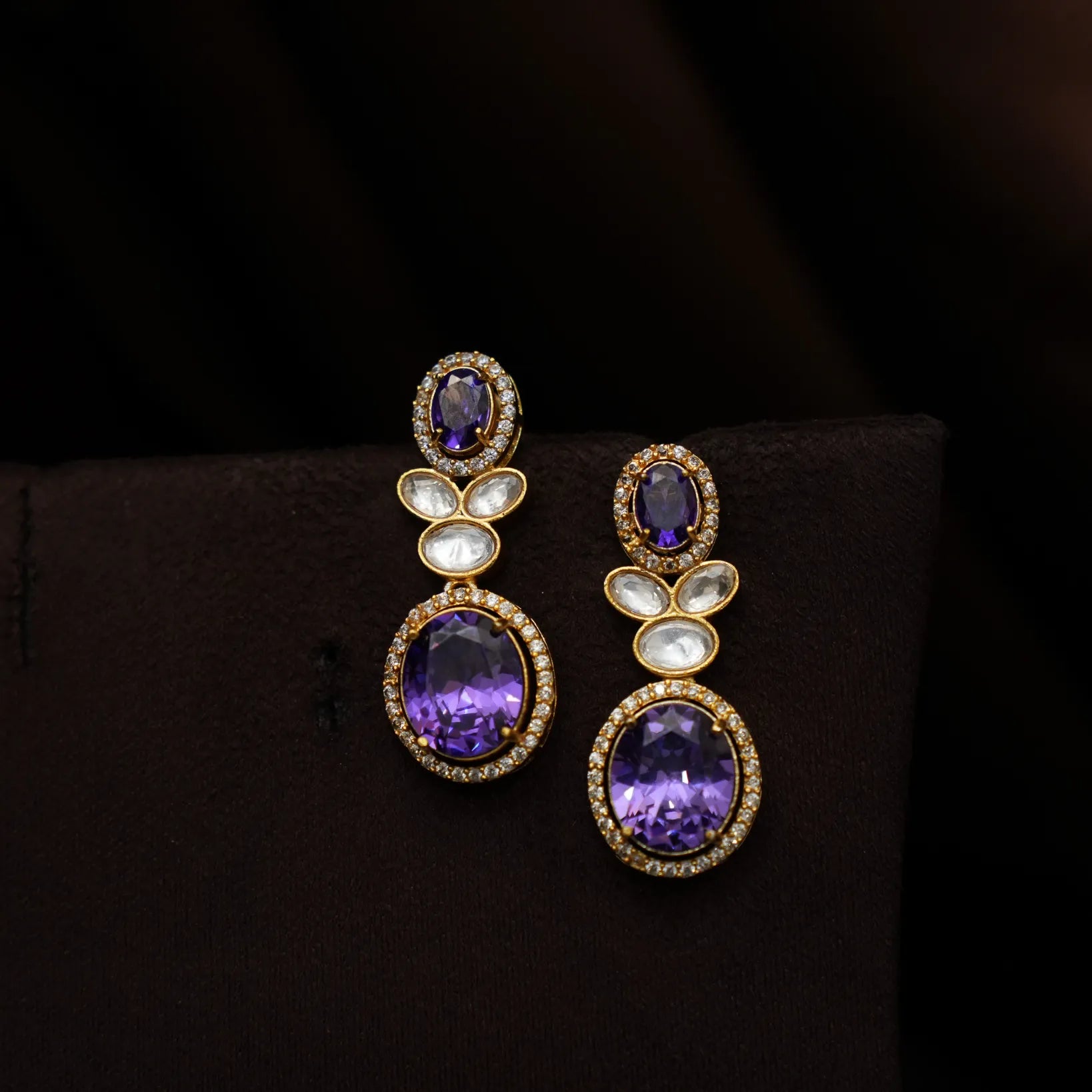 Jahnavi Victorian Polki Necklace