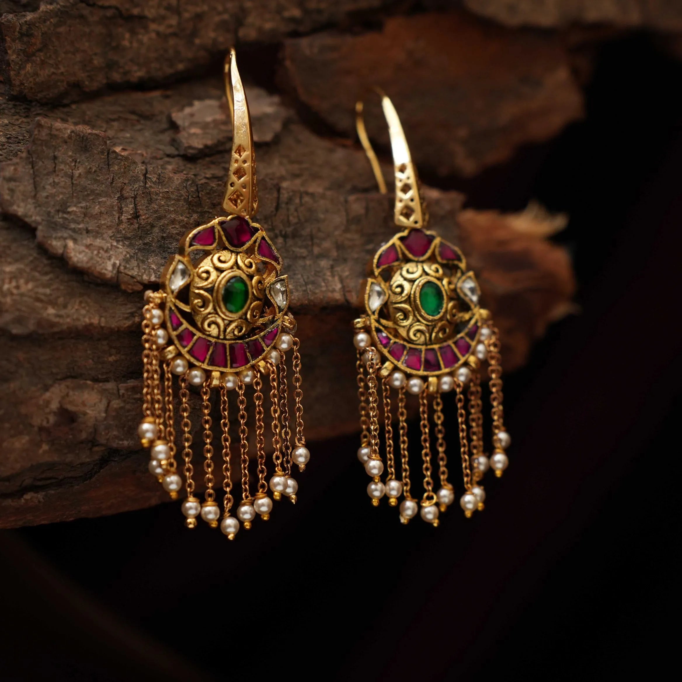 Jalaj Antique Designer Earrings