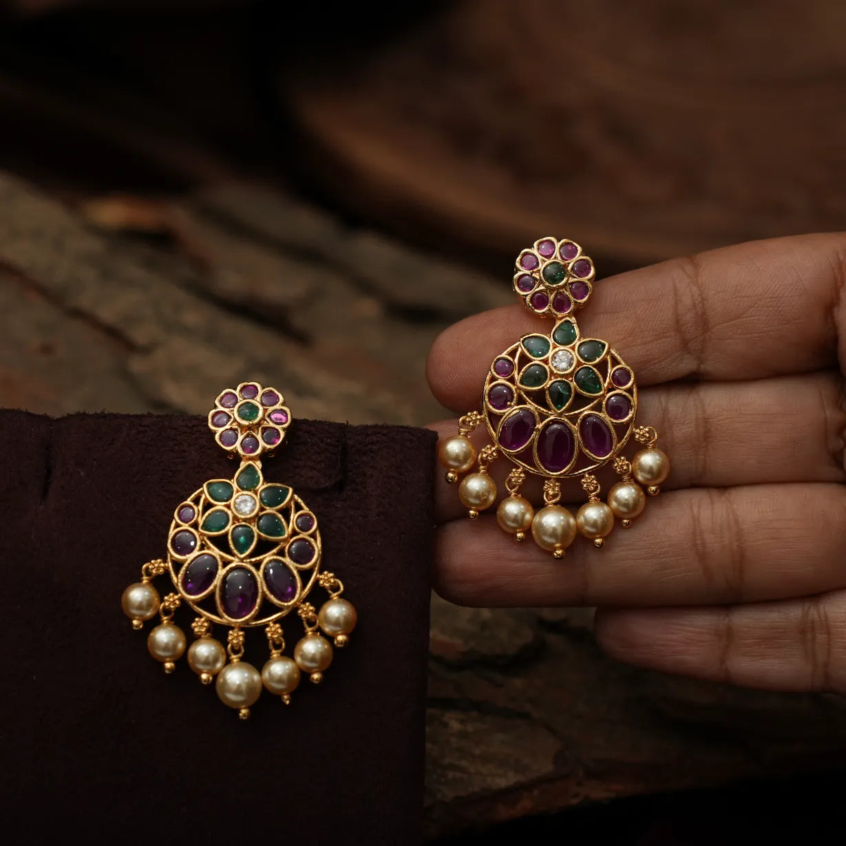 Janya Antique Designer Earrings