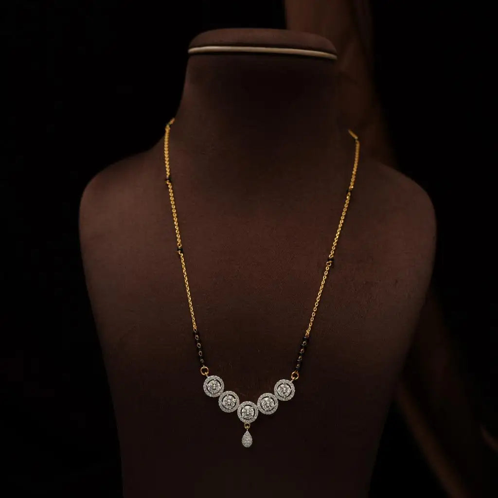 Jarsitha Silver Mangalsutra Chain