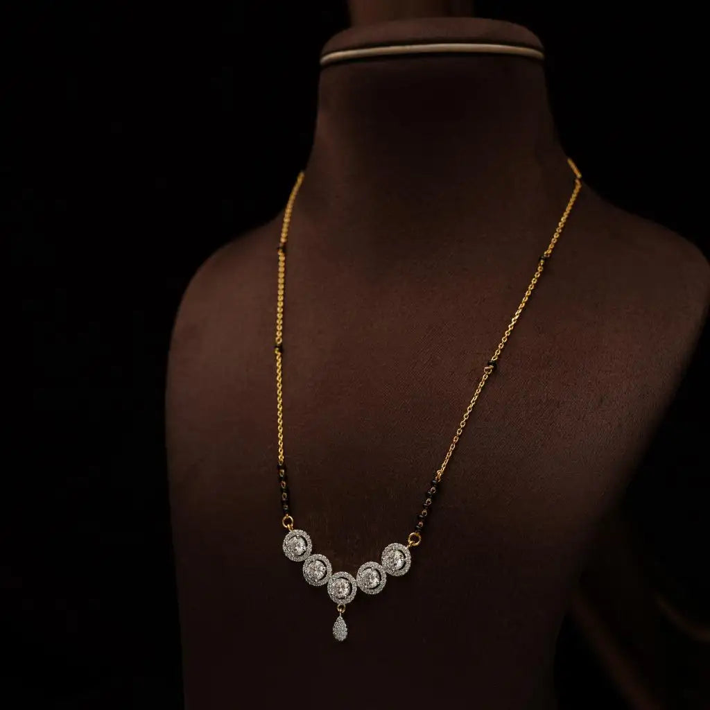 Jarsitha Silver Mangalsutra Chain