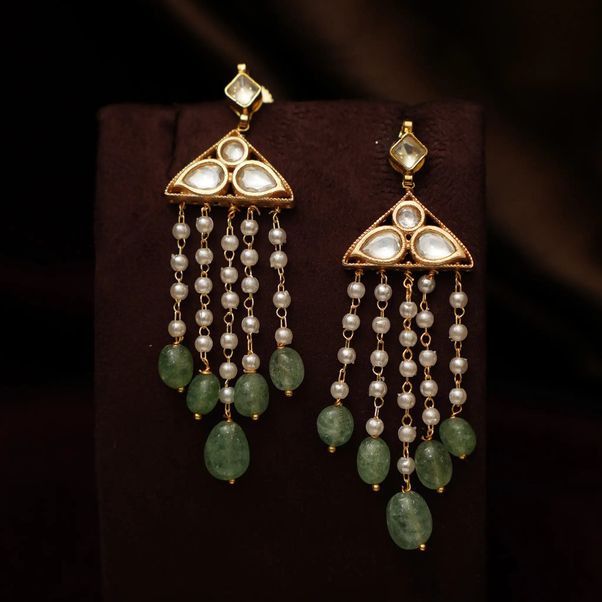 Jasleen Polki Designer Earrings