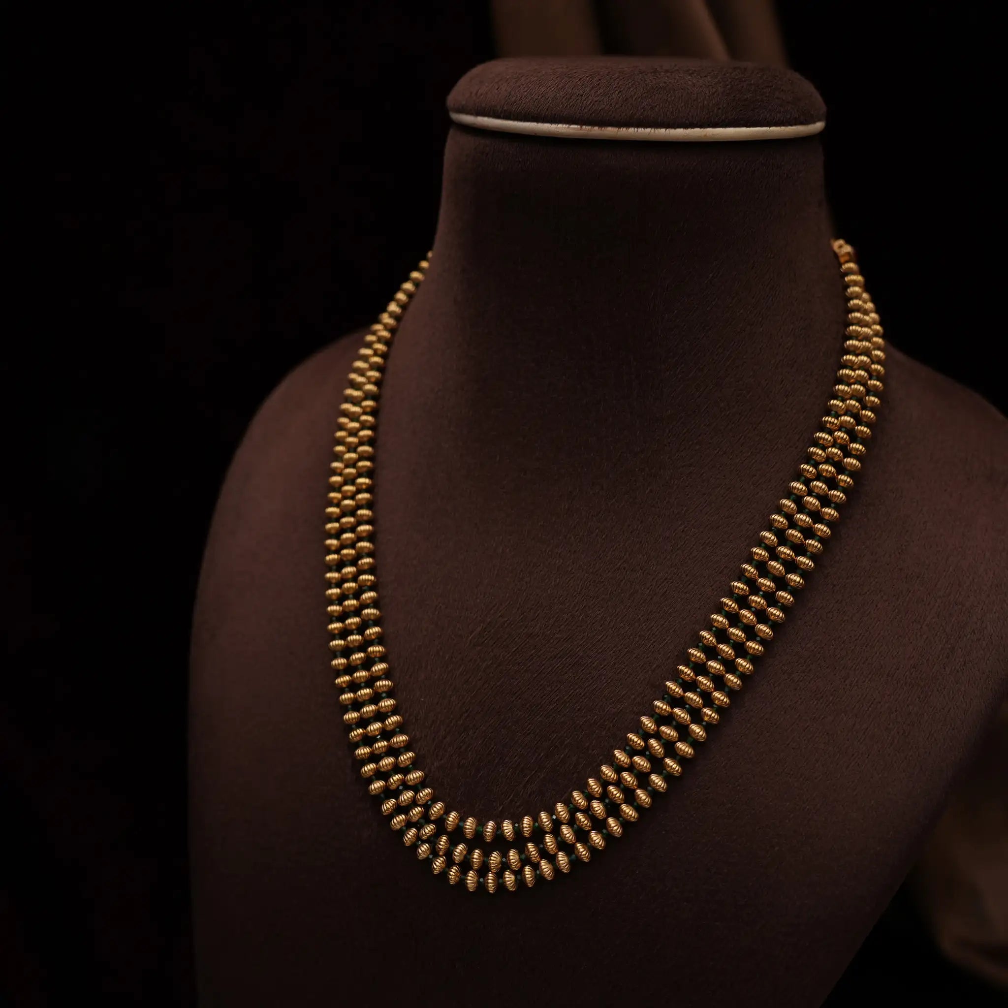 Jemrah Antique Necklace - Red