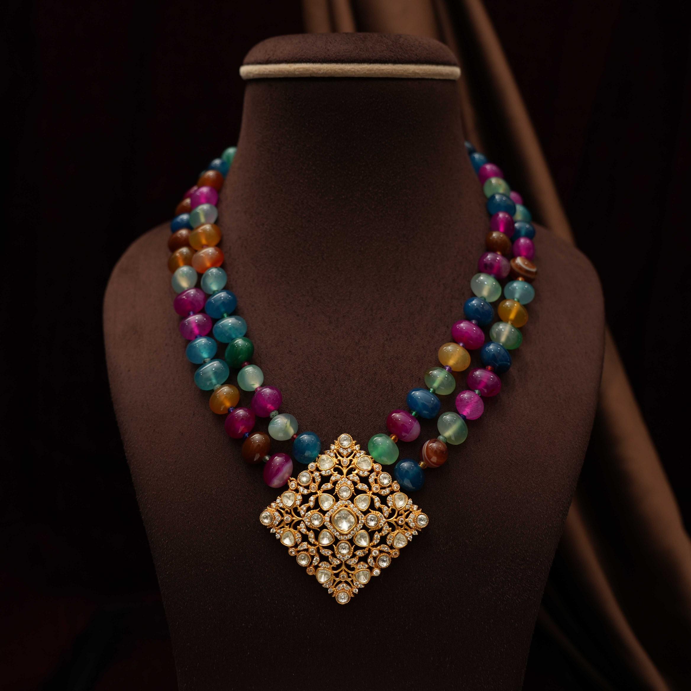 Jhanvi Polki Necklace