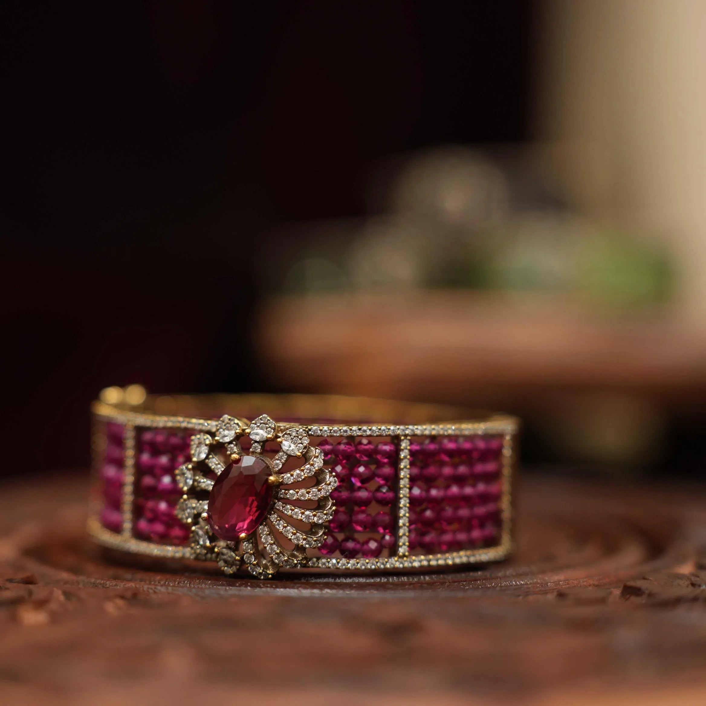 18K Real Gold Simple Zircon Bracelet Women – MY LADY