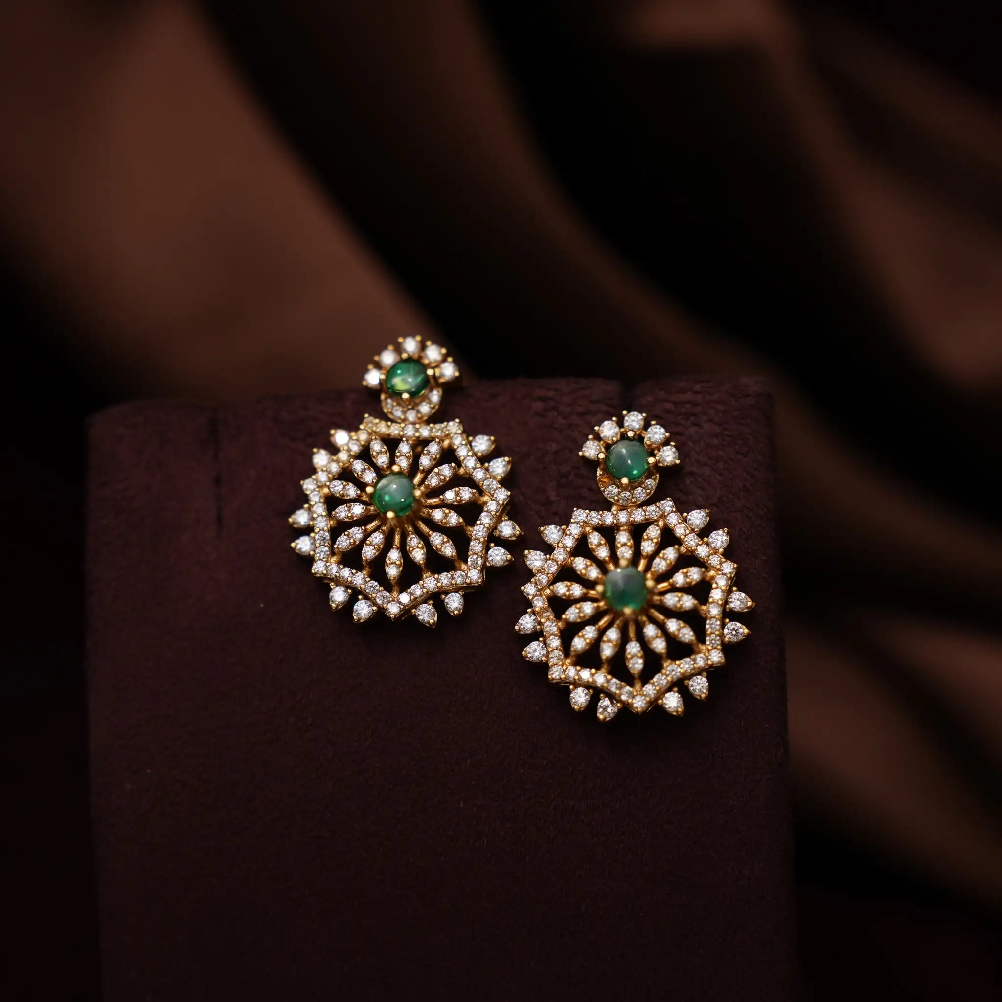 Jihirsa Beaded Zircon Necklace