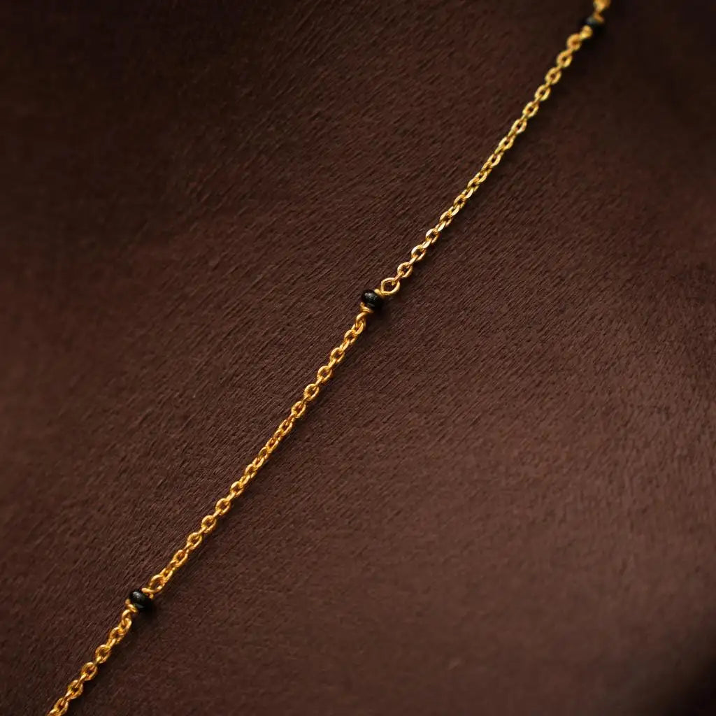 Jinesa Silver Mangalsutra Chain