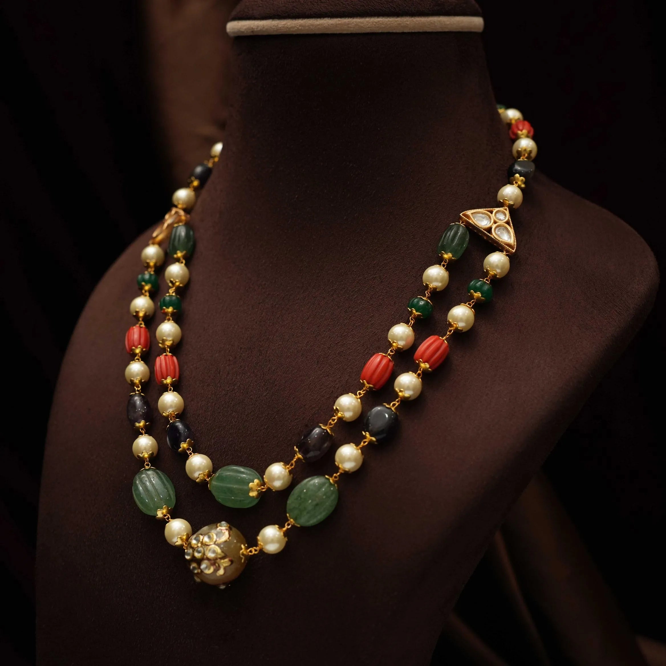 Jishnu Beaded Necklace - Rinku