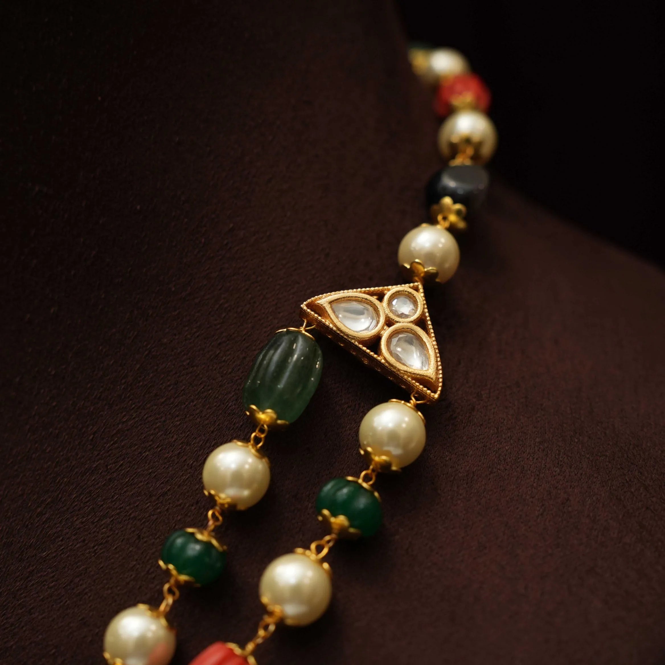 Jishnu Beaded Necklace - Rinku
