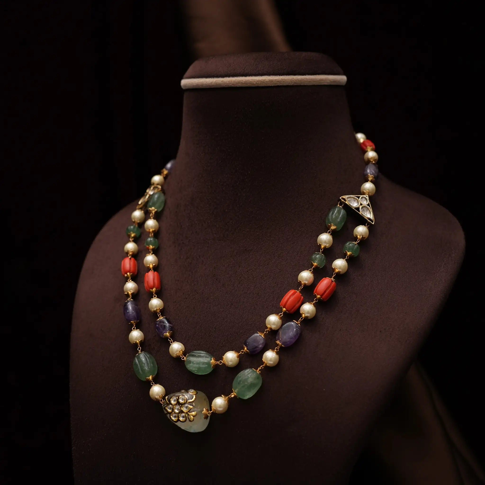 Jishnu Beaded Necklace - Riti