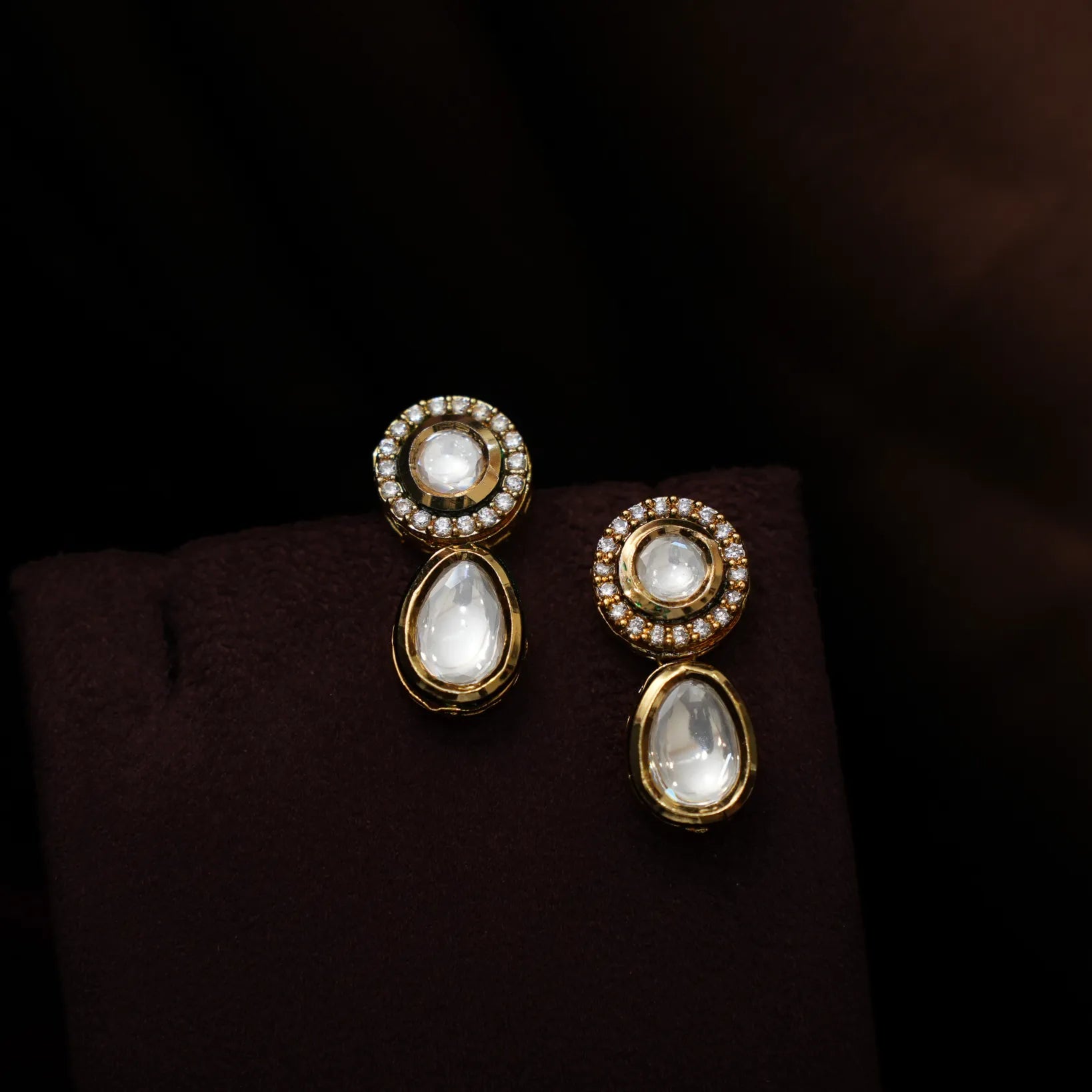 Jiva Kundan Ear Stud
