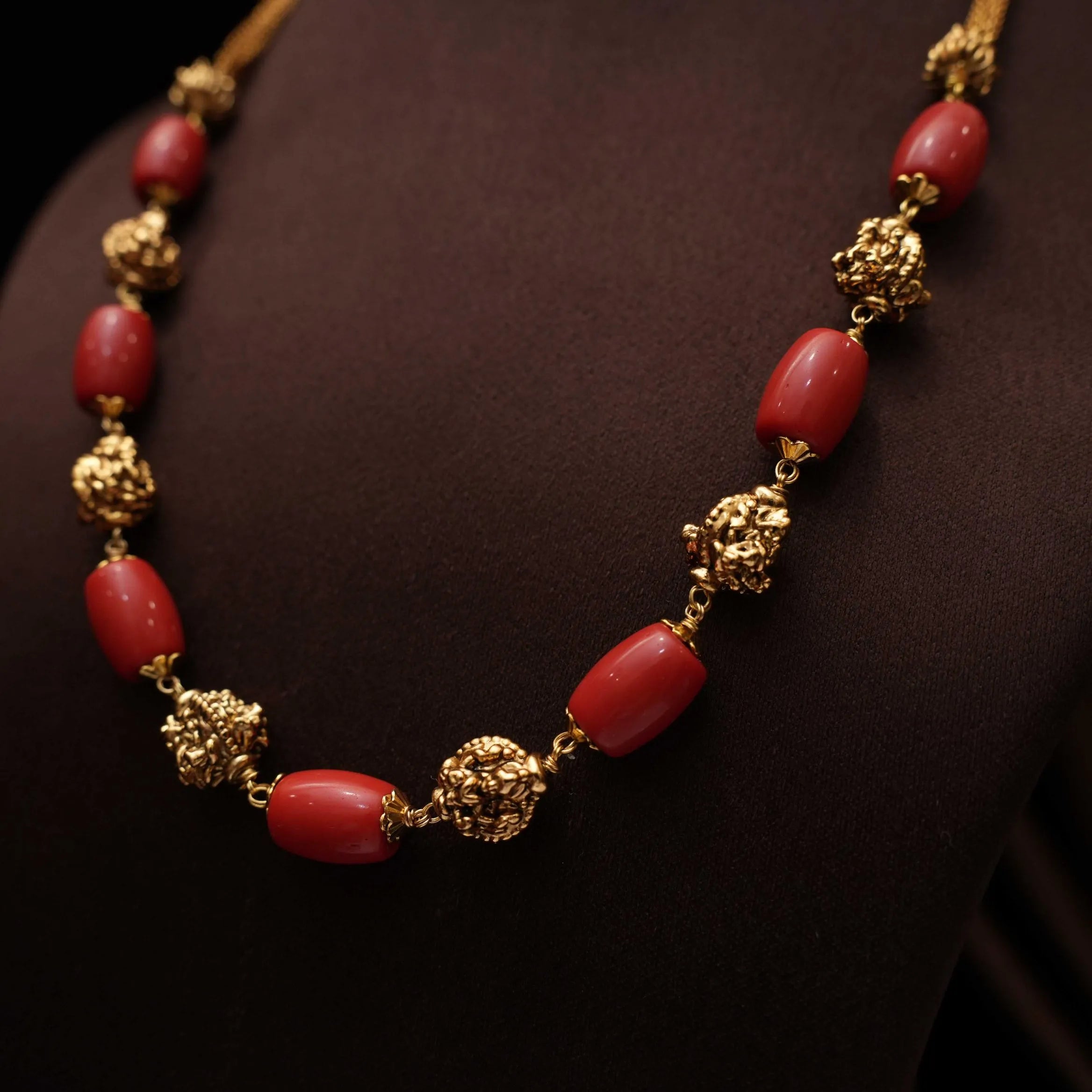 Jivika Antique Beaded Necklace