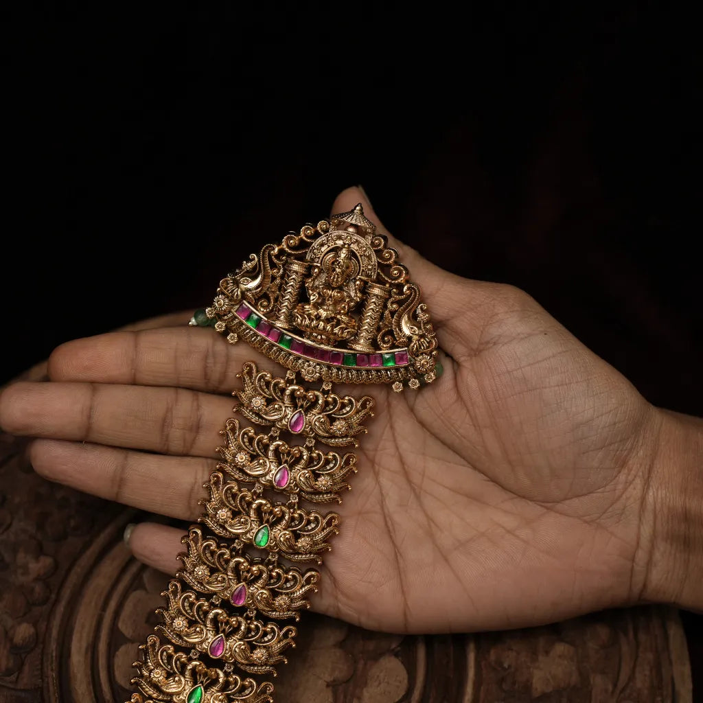 Jiya Antique Jada Billai/ Hair Brooch