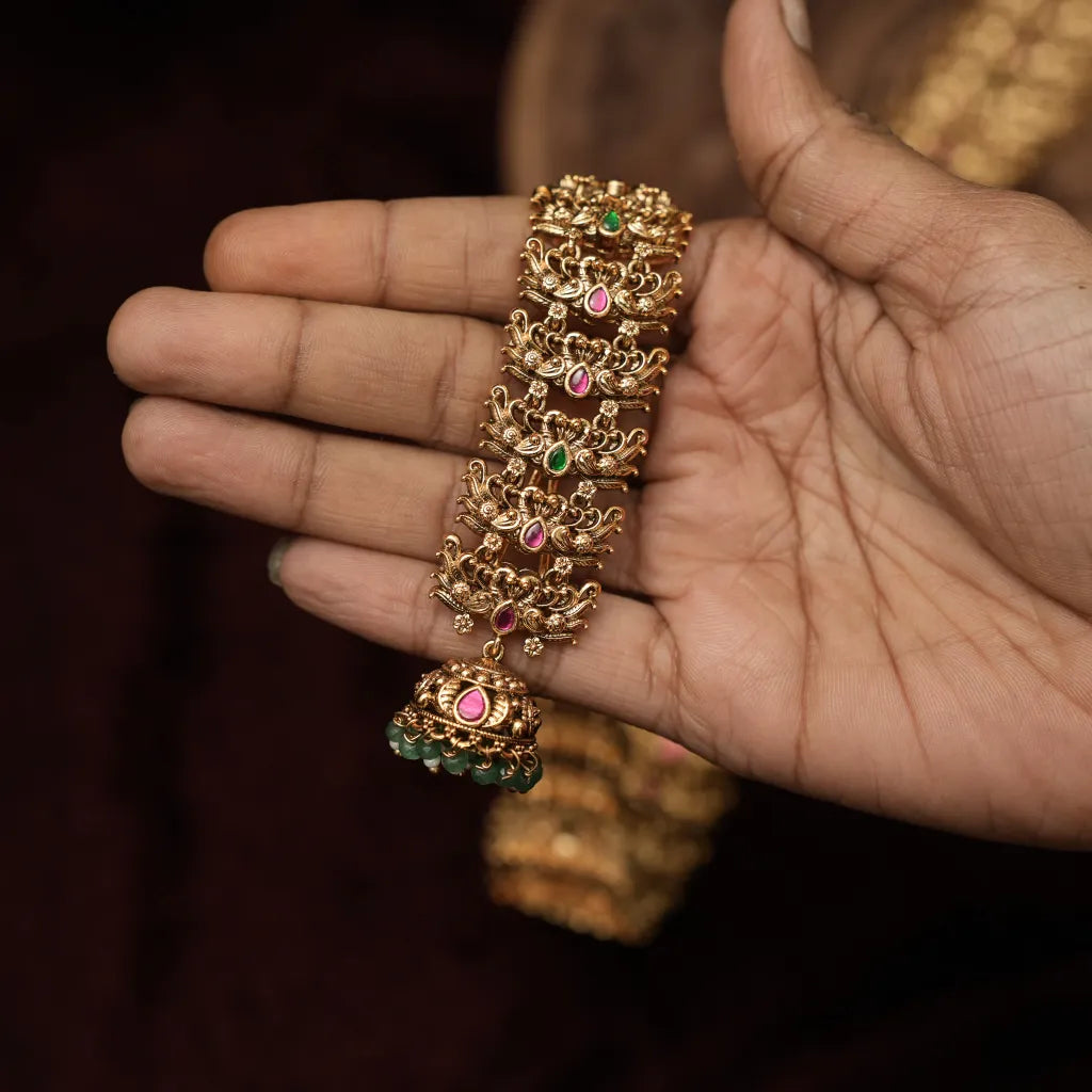 Jiya Antique Jada Billai/ Hair Brooch