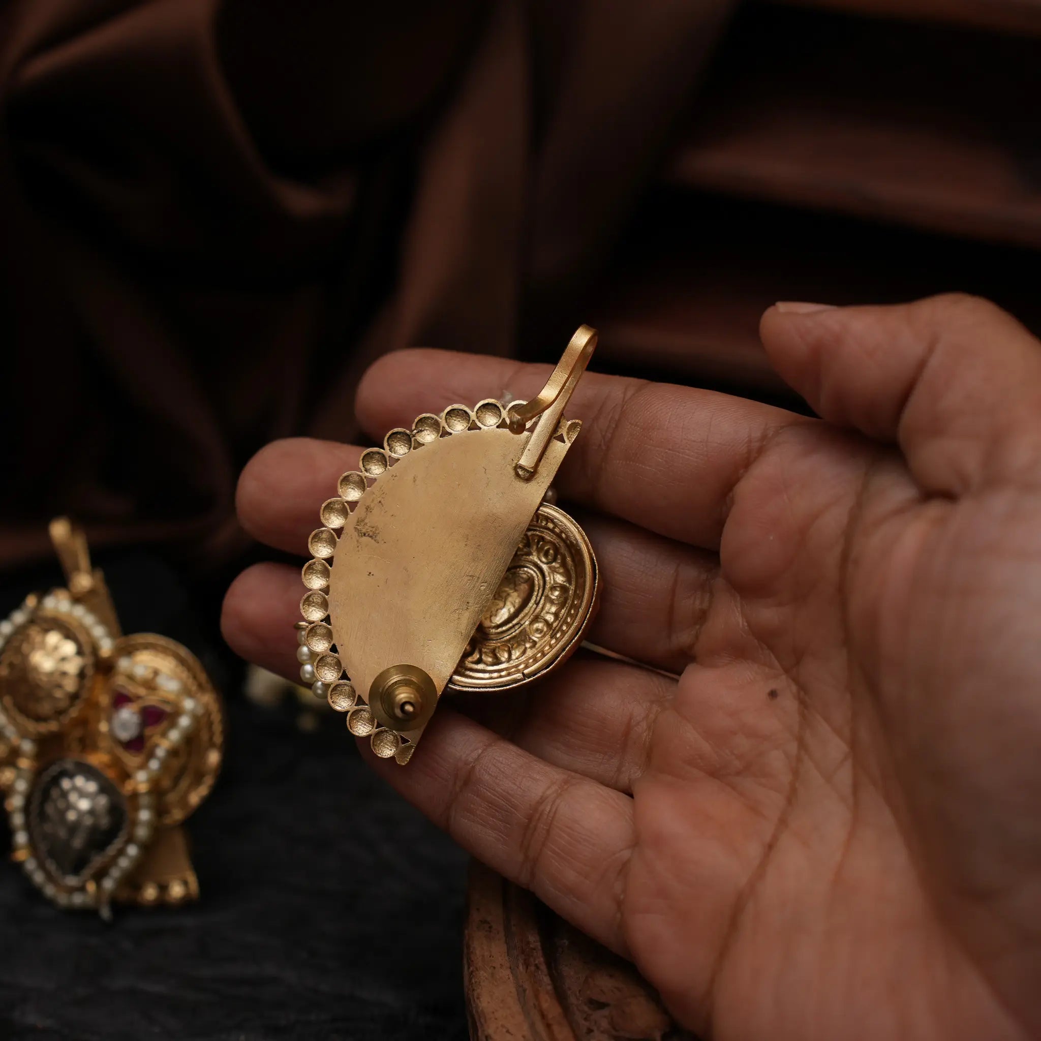 Julia Antique Bugadi Earrings