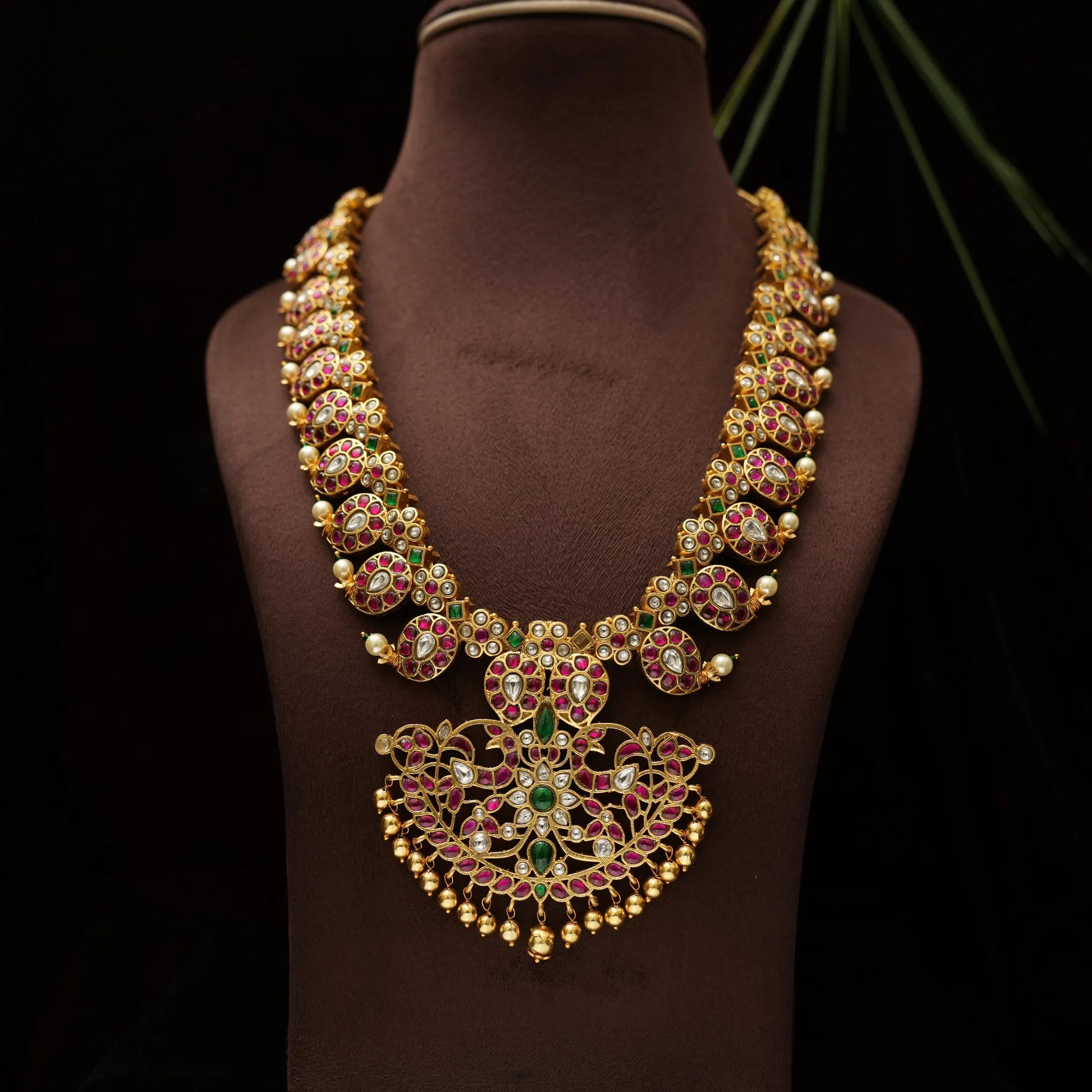 Jyeshta Mango Antique Necklace